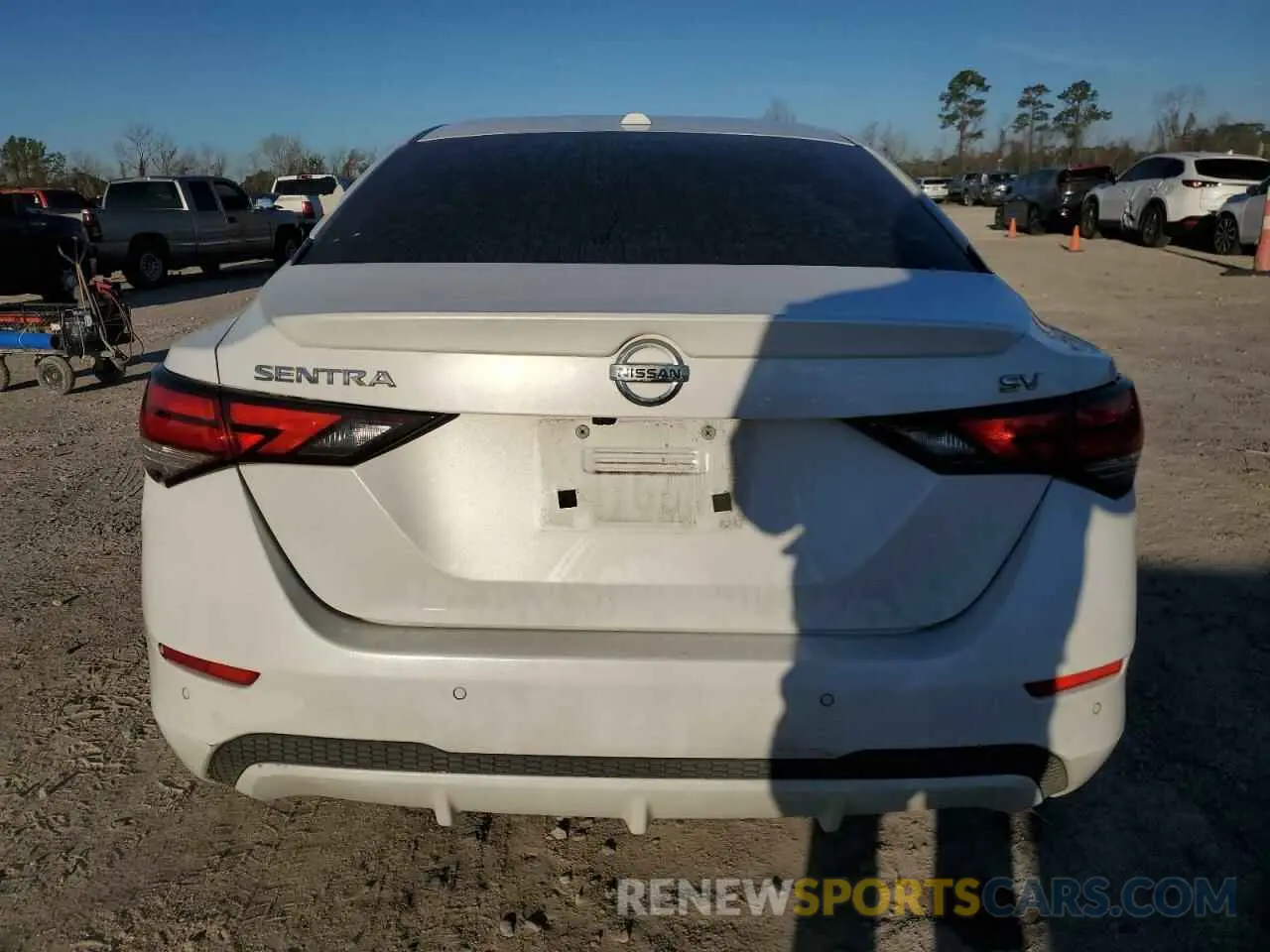 6 fotografías del automóvil dañado 3N1AB8CV3LY247157 NISSAN SENTRA 2020