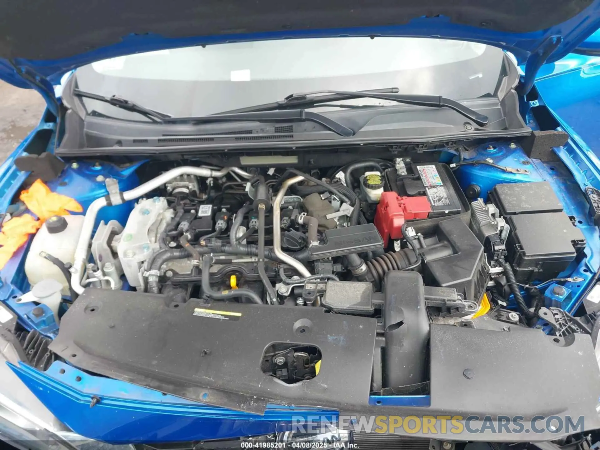 10 fotografías del automóvil dañado 3N1AB8CV3LY299145 NISSAN SENTRA 2020