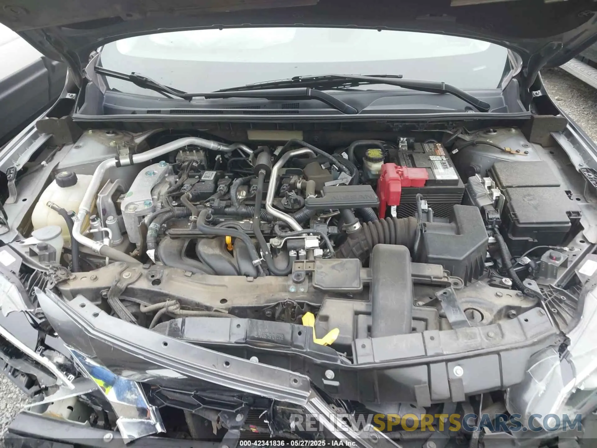 10 fotografías del automóvil dañado 3N1AB8CV3LY305588 NISSAN SENTRA 2020