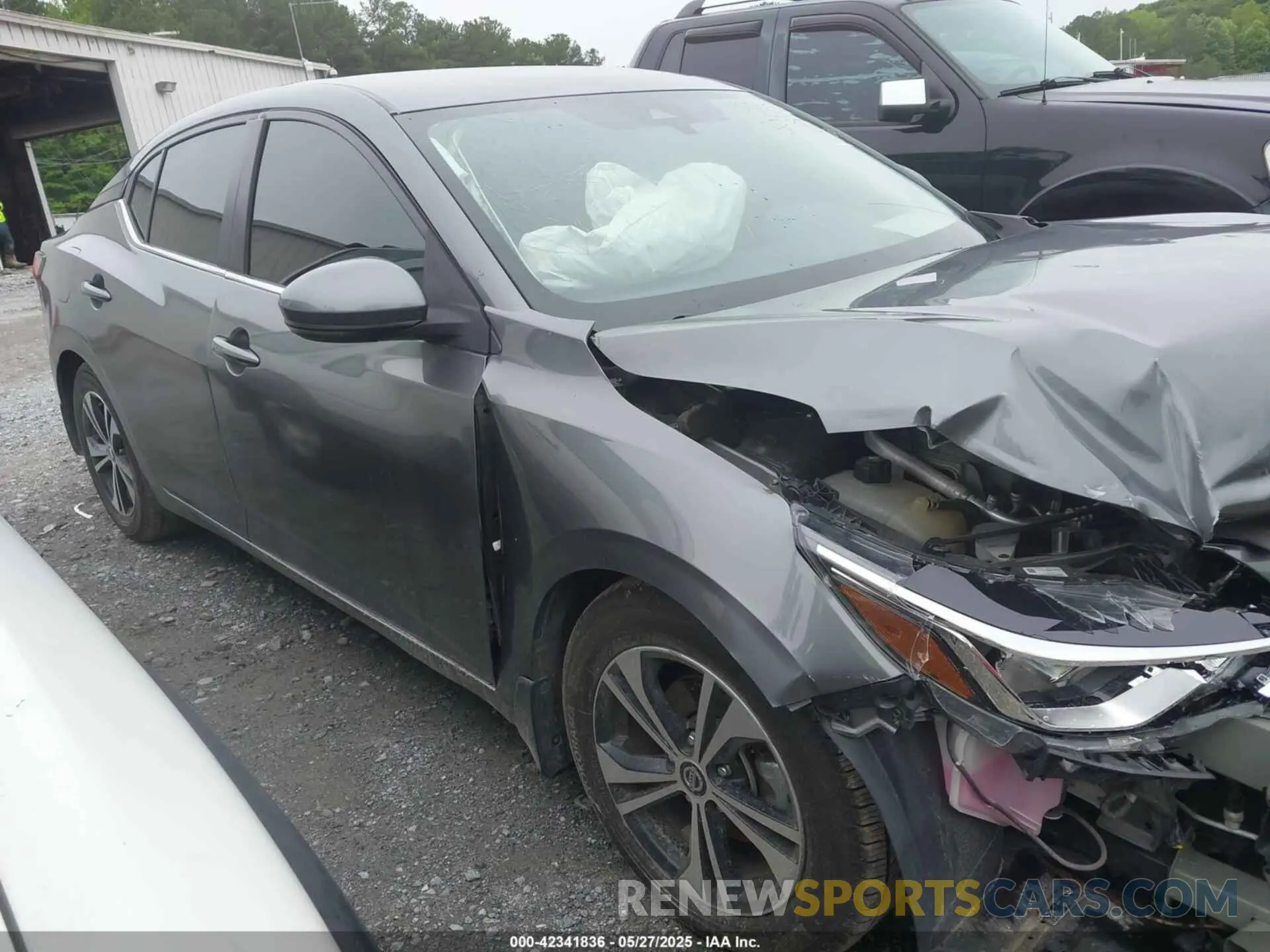 13 fotografías del automóvil dañado 3N1AB8CV3LY305588 NISSAN SENTRA 2020