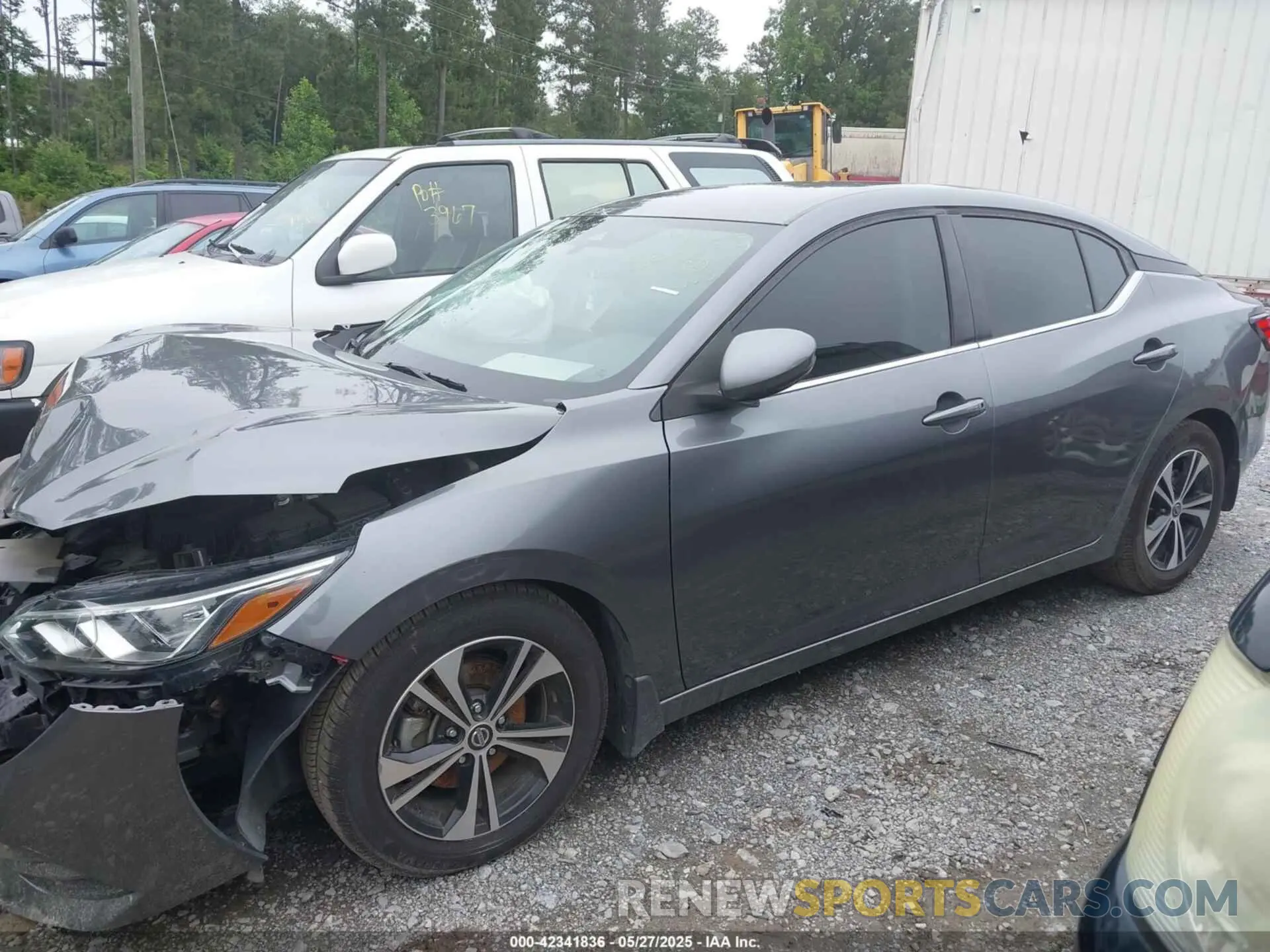 14 fotografías del automóvil dañado 3N1AB8CV3LY305588 NISSAN SENTRA 2020
