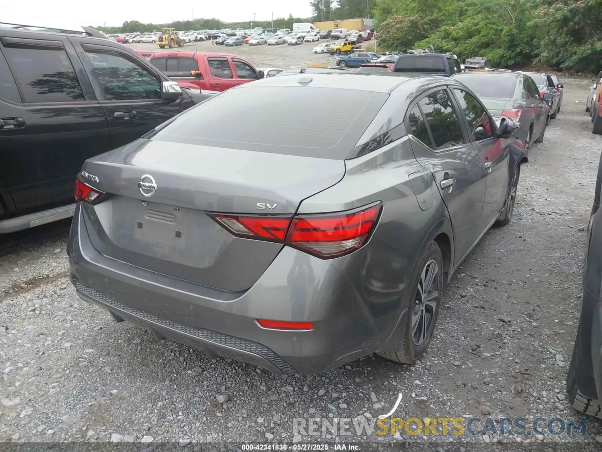 4 fotografías del automóvil dañado 3N1AB8CV3LY305588 NISSAN SENTRA 2020