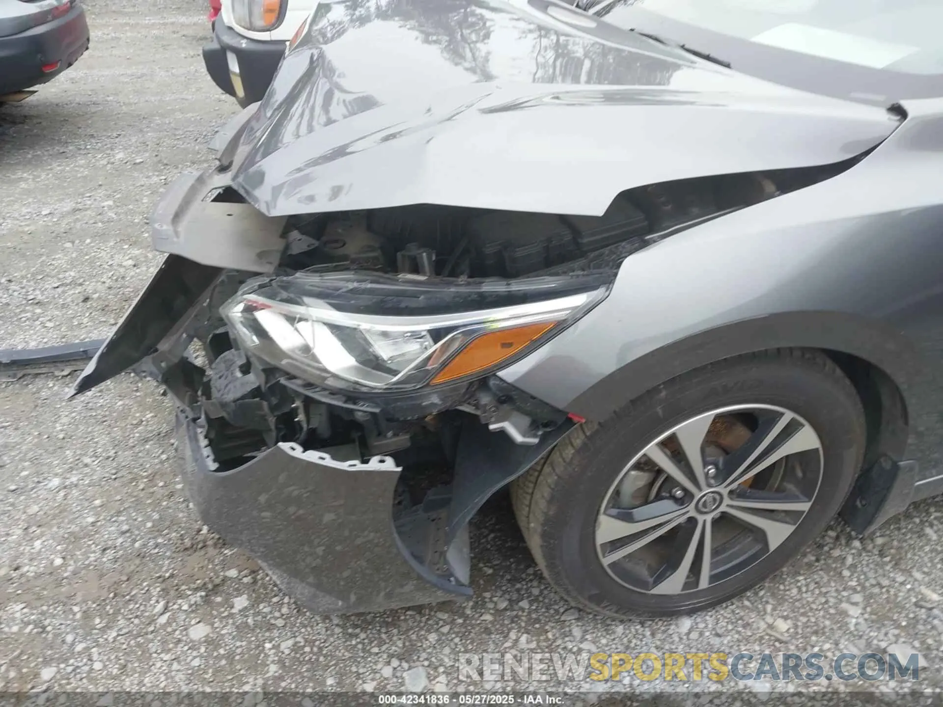 6 fotografías del automóvil dañado 3N1AB8CV3LY305588 NISSAN SENTRA 2020