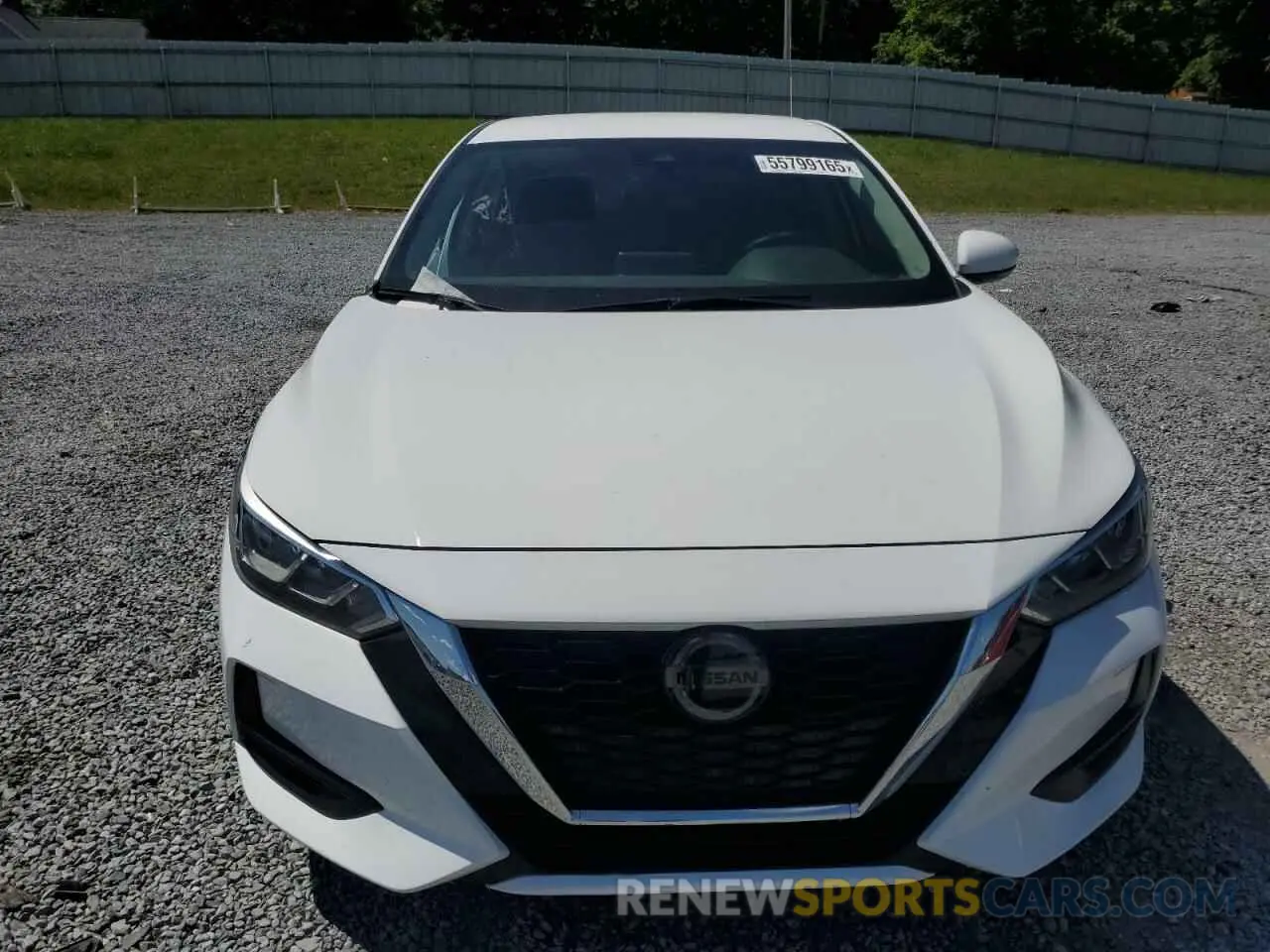 5 fotografías del automóvil dañado 3N1AB8CV3LY310760 NISSAN SENTRA 2020