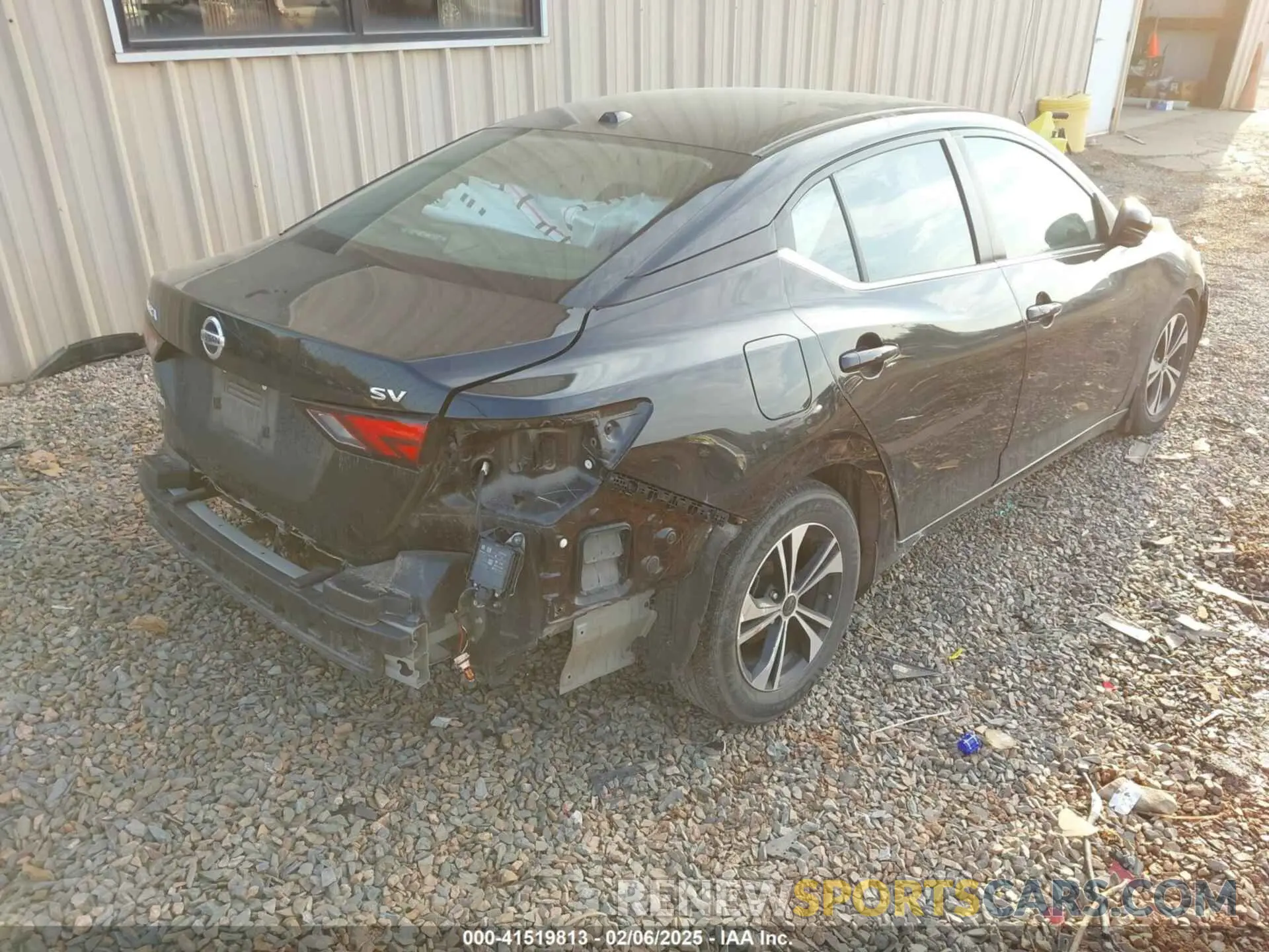 4 fotografías del automóvil dañado 3N1AB8CV3LY310807 NISSAN SENTRA 2020