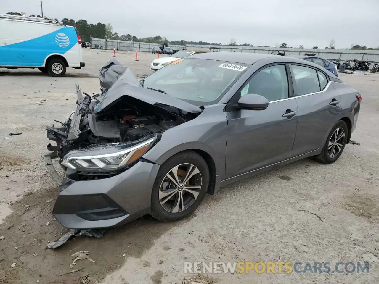 1 fotografías del automóvil dañado 3N1AB8CV4LY214149 NISSAN SENTRA 2020