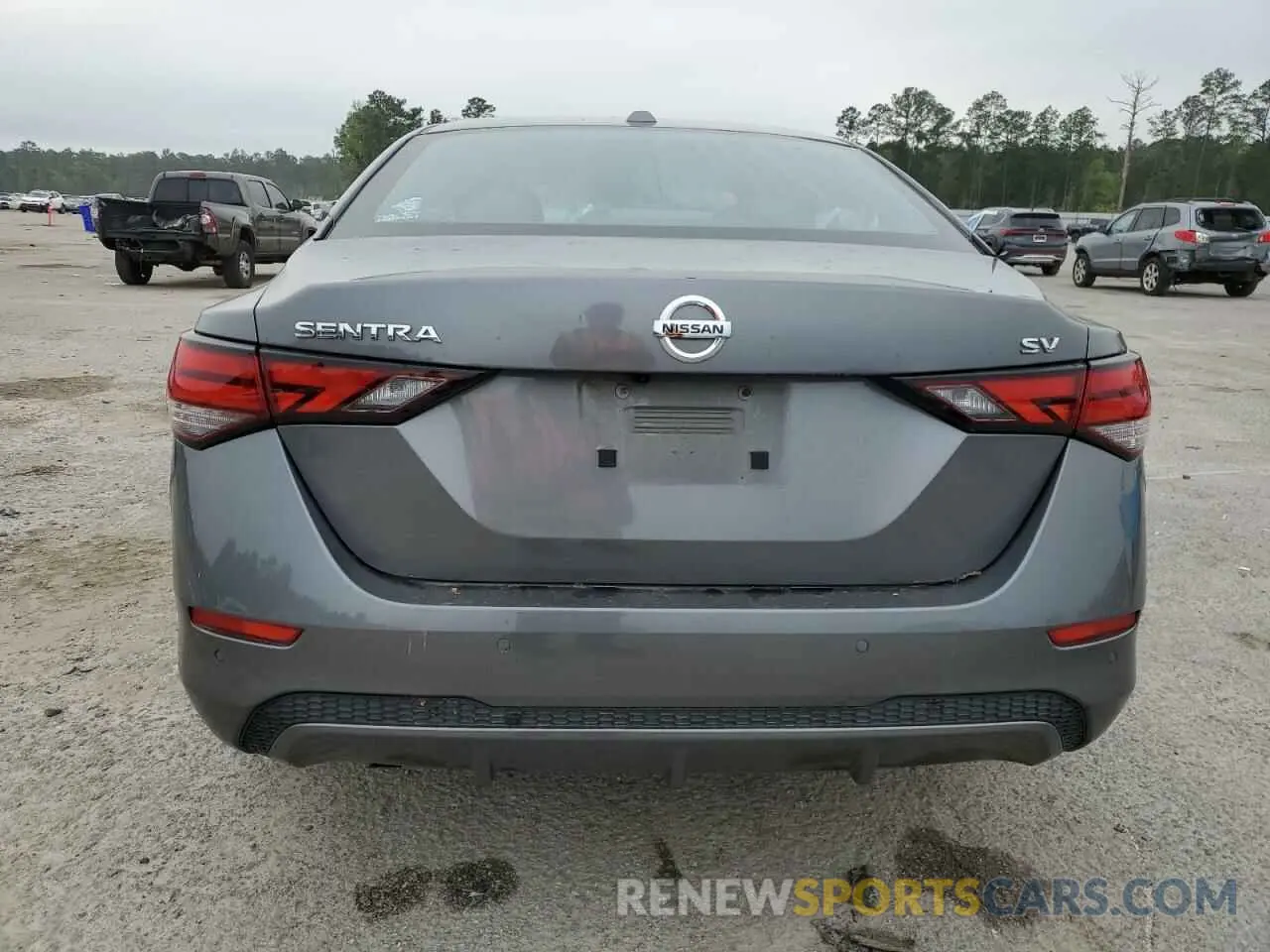 6 fotografías del automóvil dañado 3N1AB8CV4LY214149 NISSAN SENTRA 2020