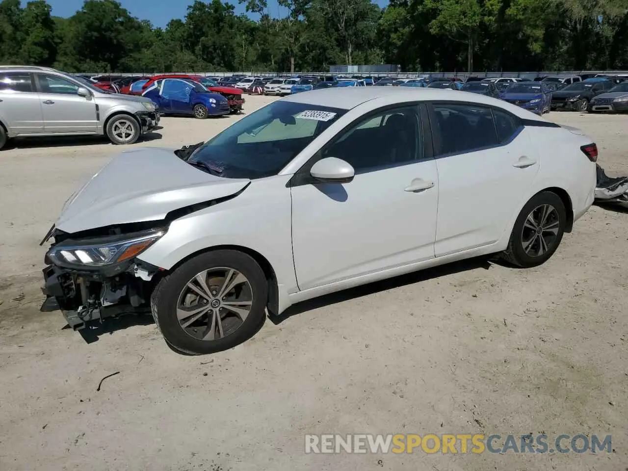 1 fotografías del automóvil dañado 3N1AB8CV4LY215043 NISSAN SENTRA 2020