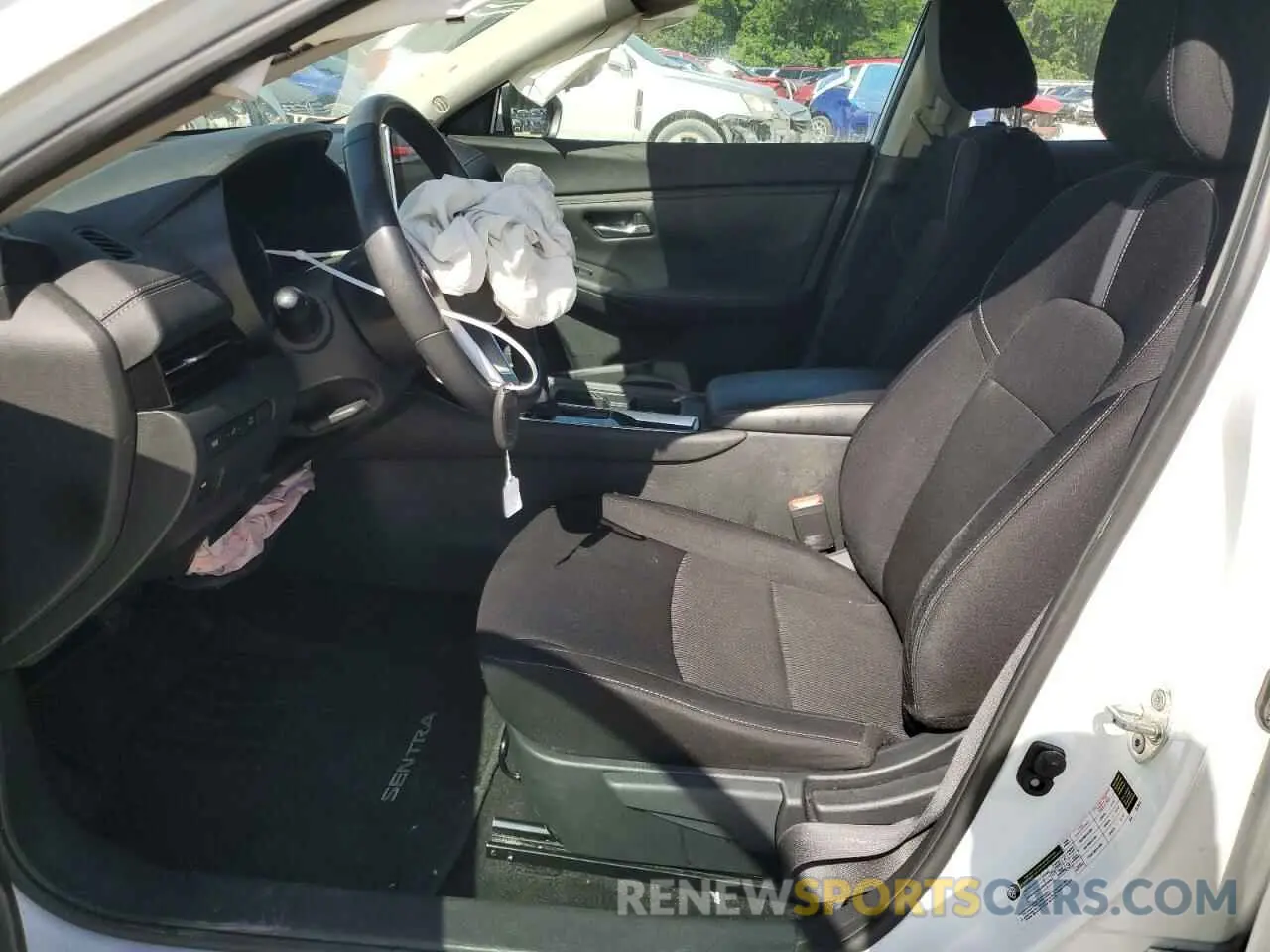 7 fotografías del automóvil dañado 3N1AB8CV4LY215043 NISSAN SENTRA 2020