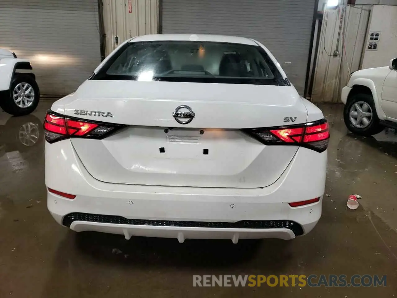 6 fotografías del automóvil dañado 3N1AB8CV4LY226298 NISSAN SENTRA 2020
