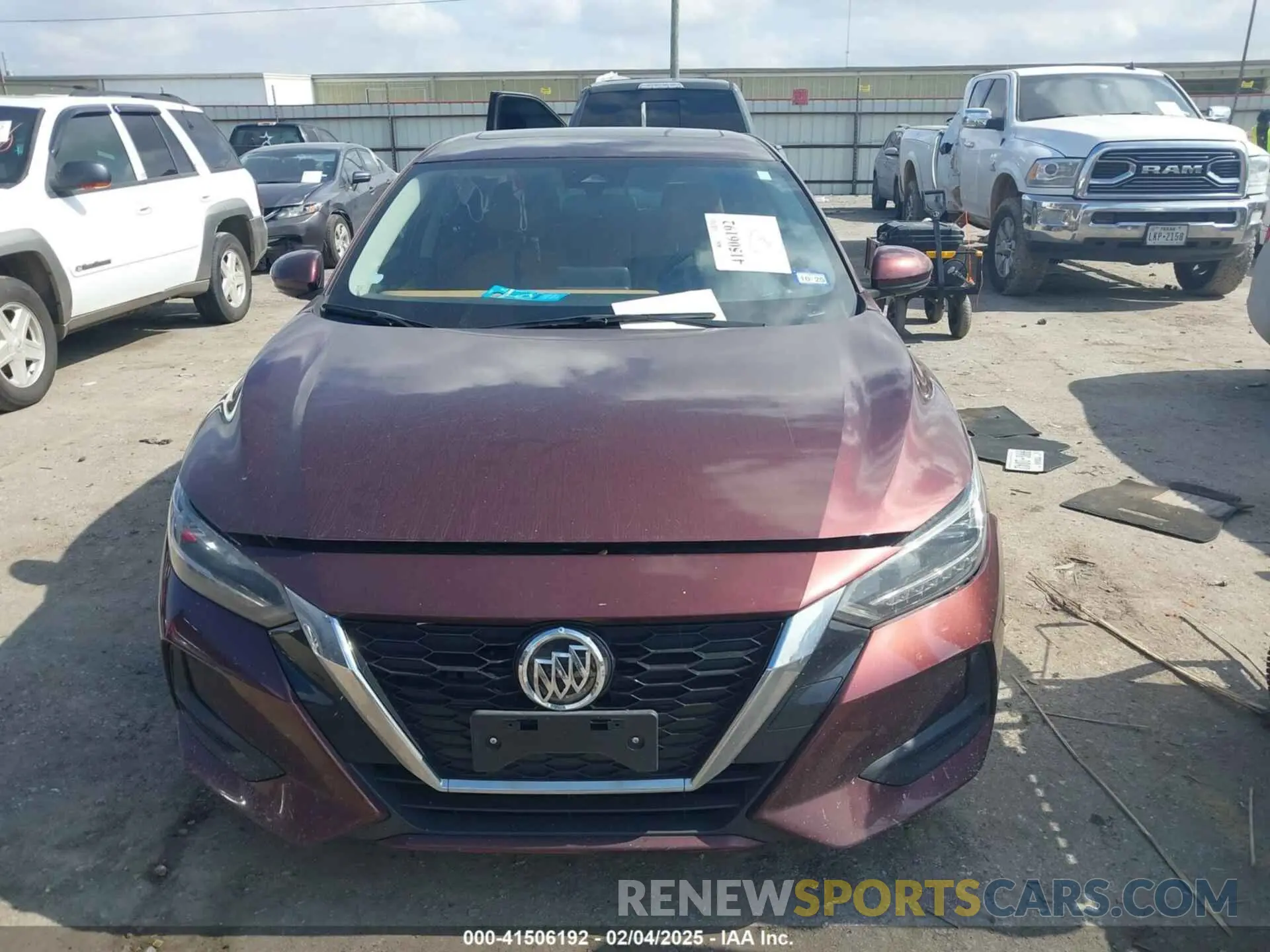 11 fotografías del automóvil dañado 3N1AB8CV4LY233168 NISSAN SENTRA 2020