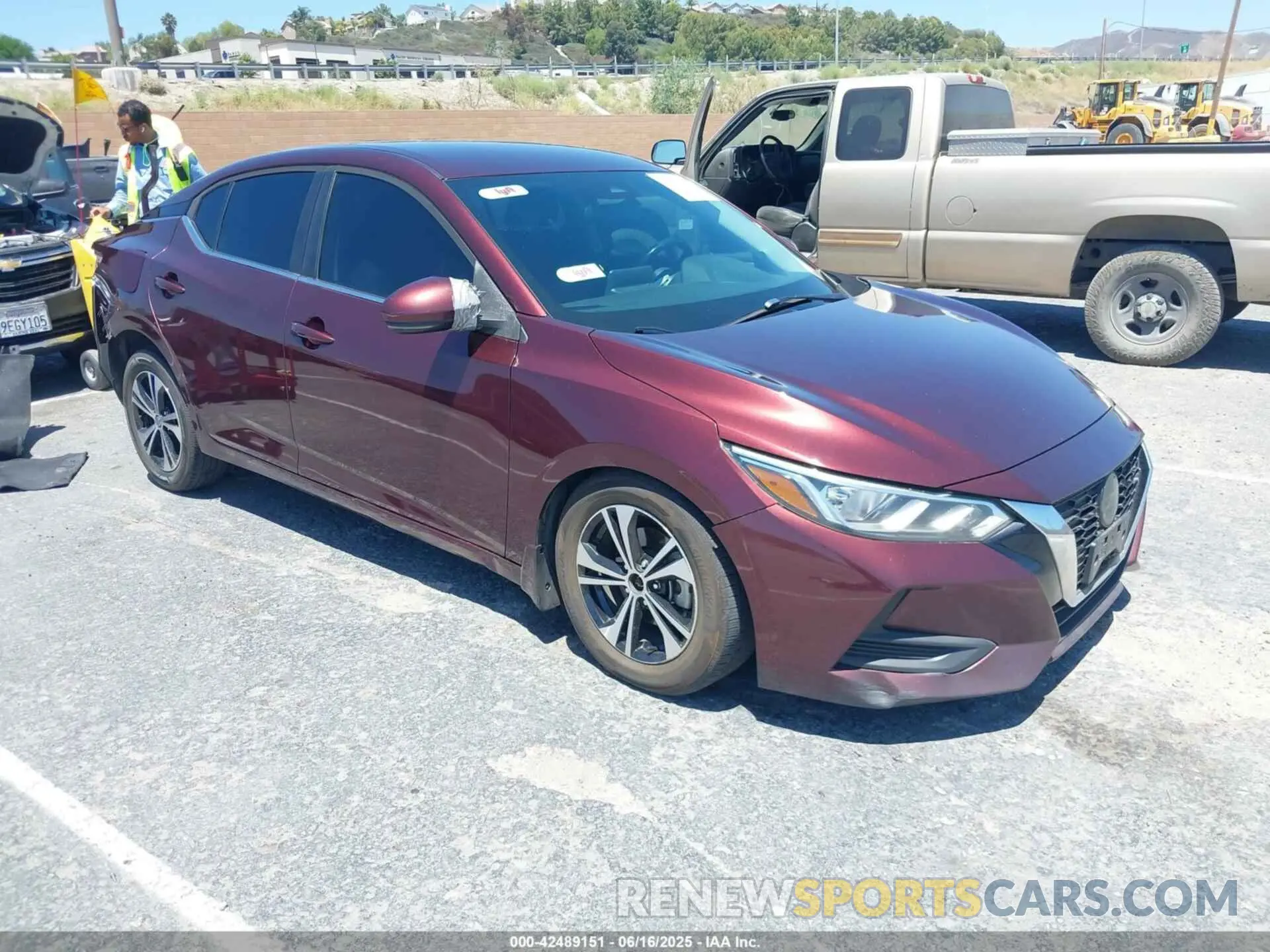 1 fotografías del automóvil dañado 3N1AB8CV4LY236961 NISSAN SENTRA 2020