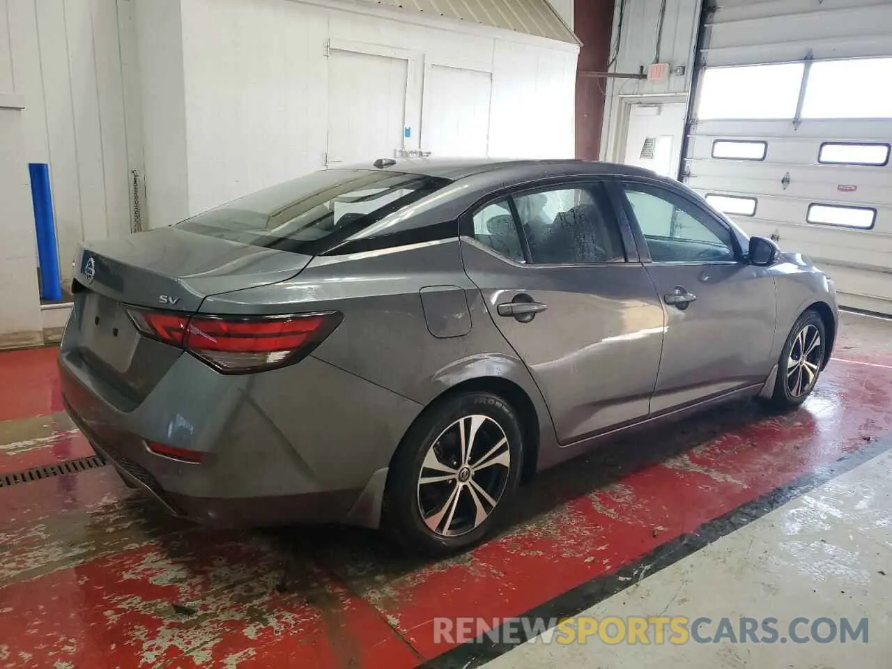 3 fotografías del automóvil dañado 3N1AB8CV4LY237902 NISSAN SENTRA 2020