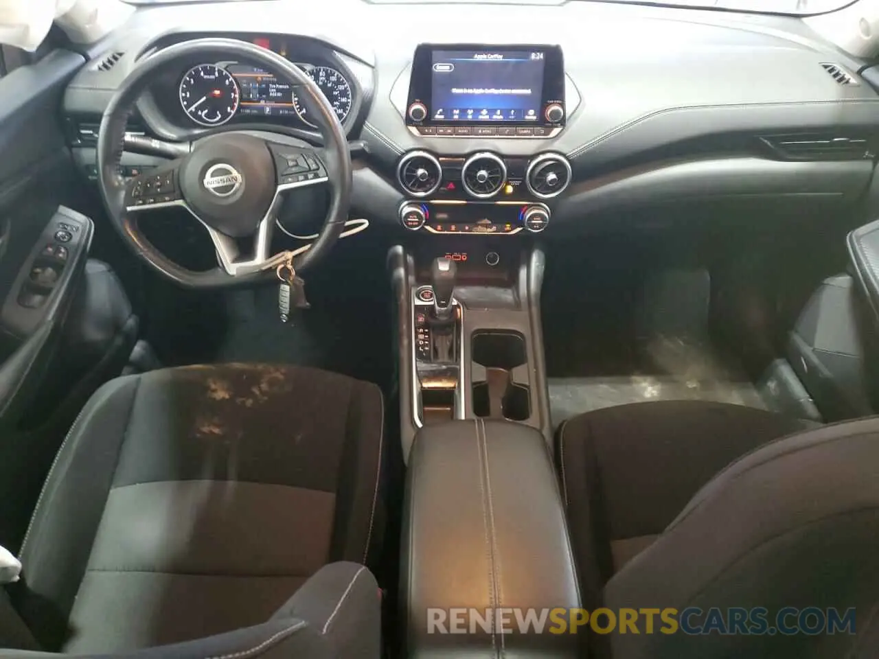 8 fotografías del automóvil dañado 3N1AB8CV4LY237902 NISSAN SENTRA 2020