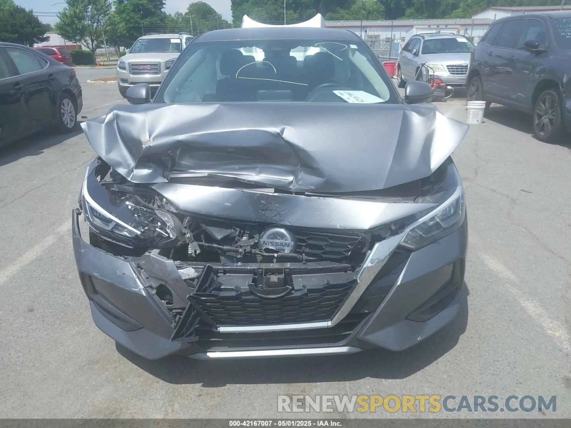 12 fotografías del automóvil dañado 3N1AB8CV4LY238936 NISSAN SENTRA 2020