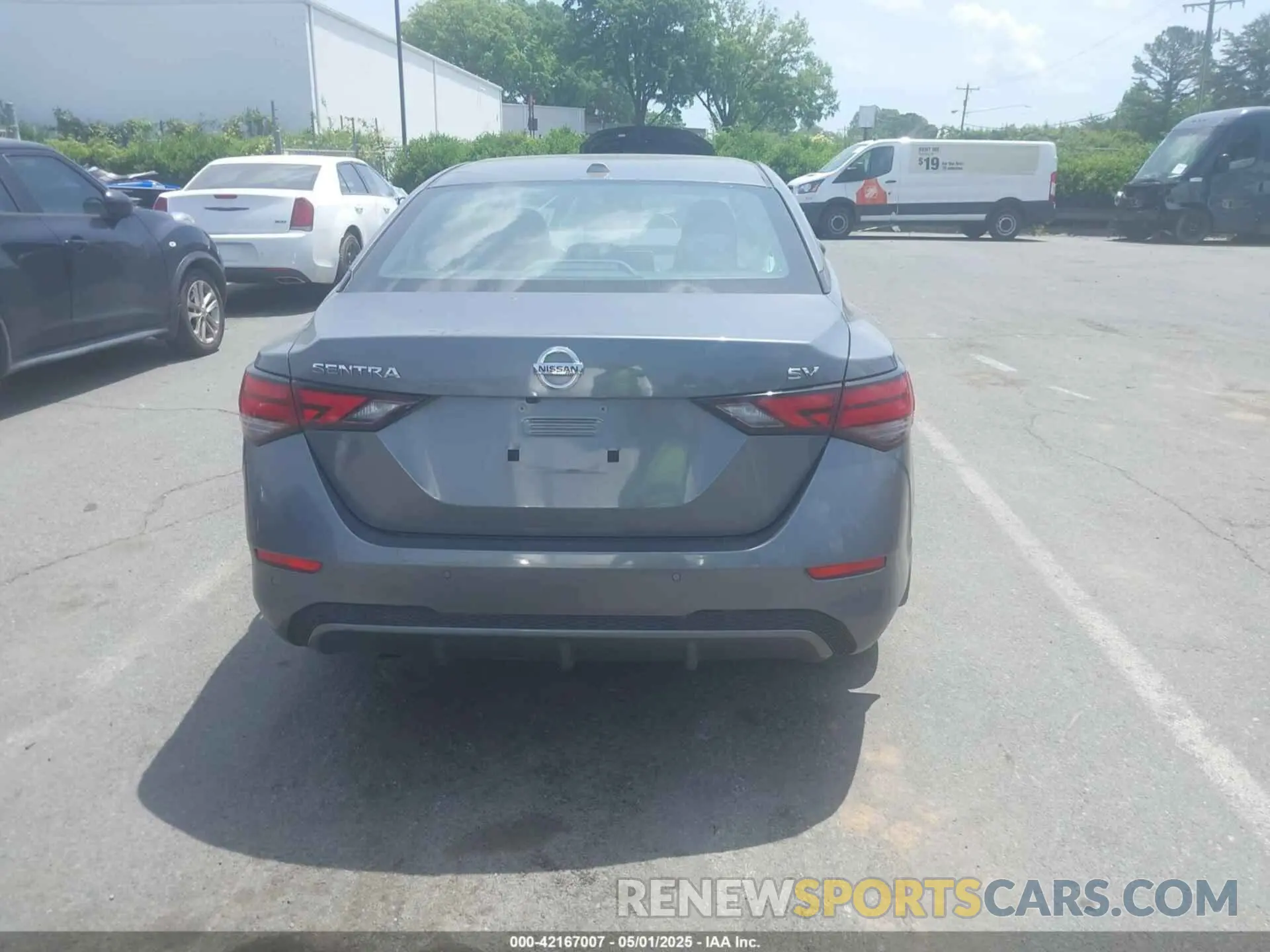 16 fotografías del automóvil dañado 3N1AB8CV4LY238936 NISSAN SENTRA 2020