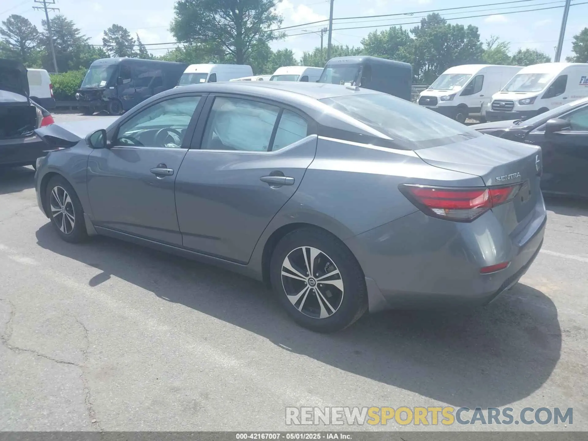 3 fotografías del automóvil dañado 3N1AB8CV4LY238936 NISSAN SENTRA 2020