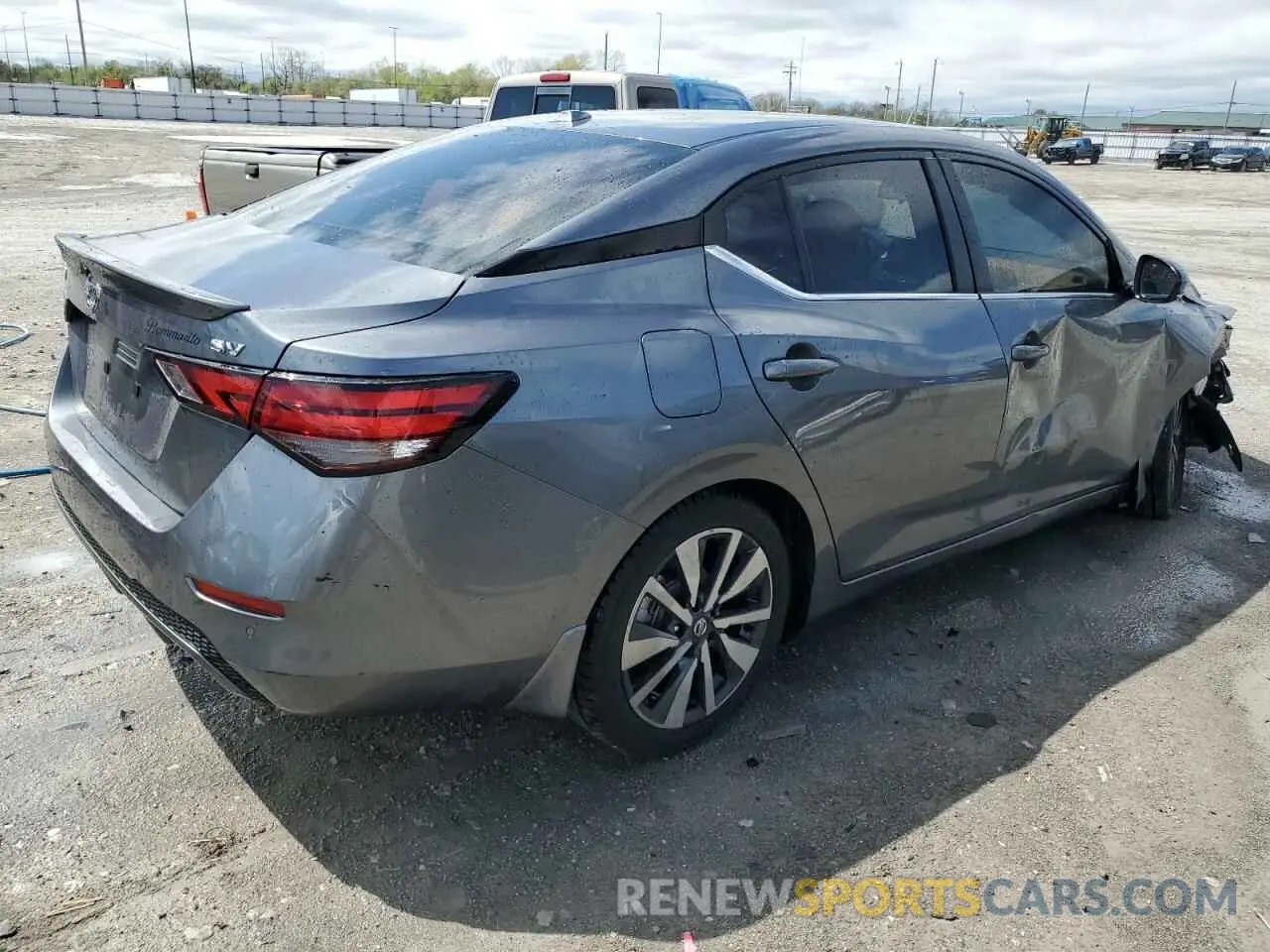 3 fotografías del automóvil dañado 3N1AB8CV4LY250584 NISSAN SENTRA 2020
