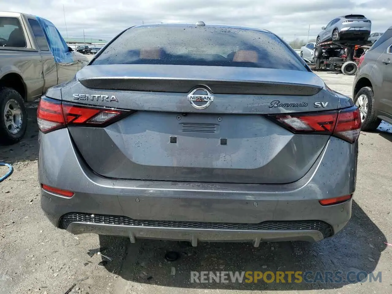 6 fotografías del automóvil dañado 3N1AB8CV4LY250584 NISSAN SENTRA 2020