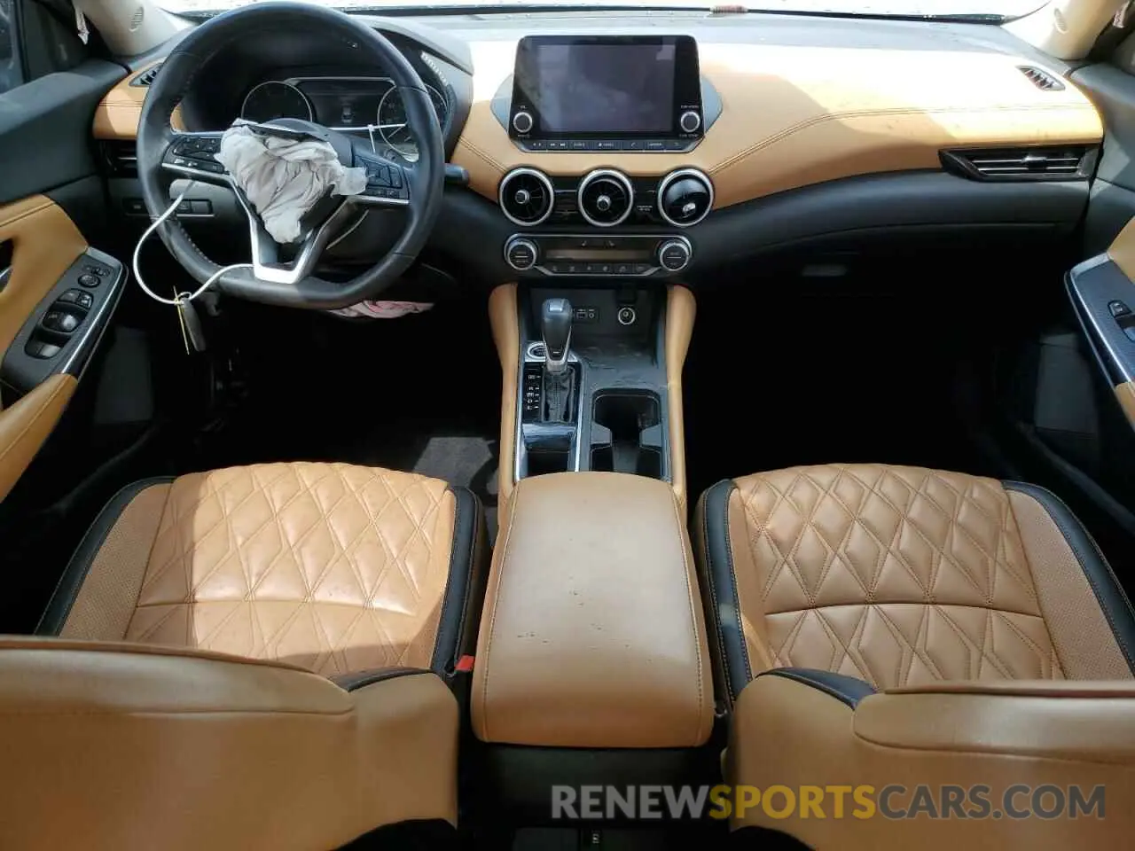 8 fotografías del automóvil dañado 3N1AB8CV4LY250584 NISSAN SENTRA 2020