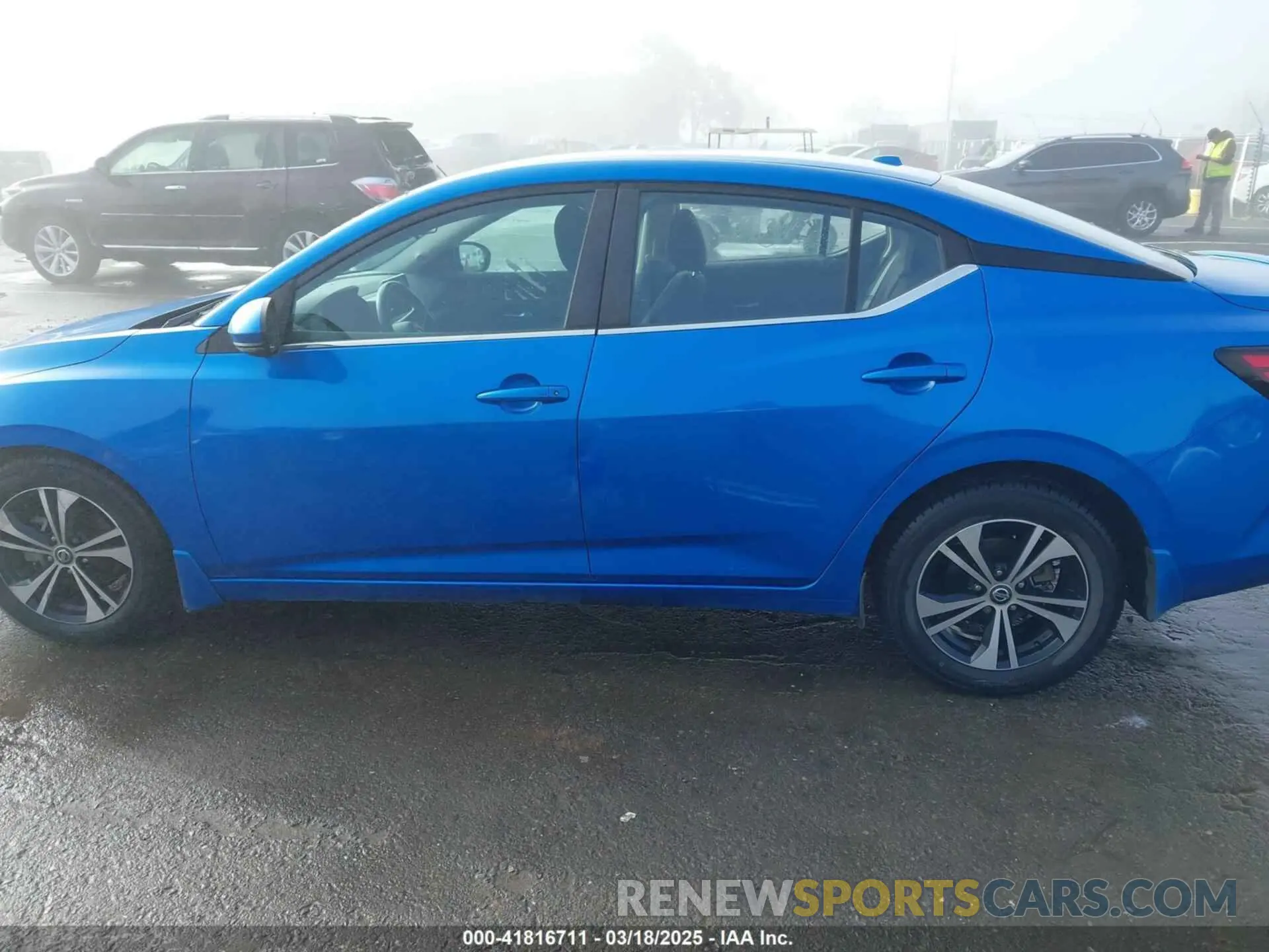 14 fotografías del automóvil dañado 3N1AB8CV4LY255607 NISSAN SENTRA 2020