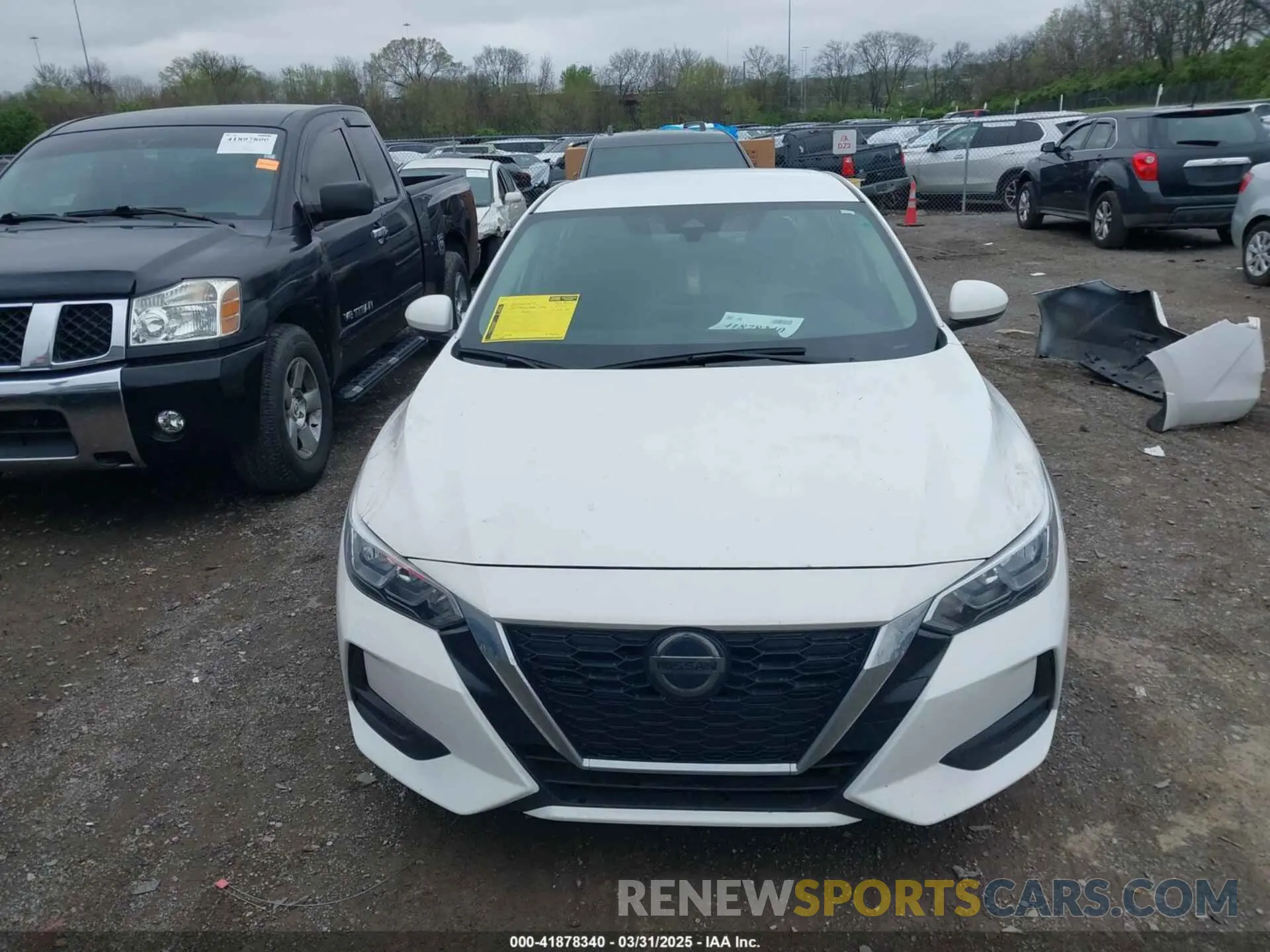 13 fotografías del automóvil dañado 3N1AB8CV4LY257423 NISSAN SENTRA 2020
