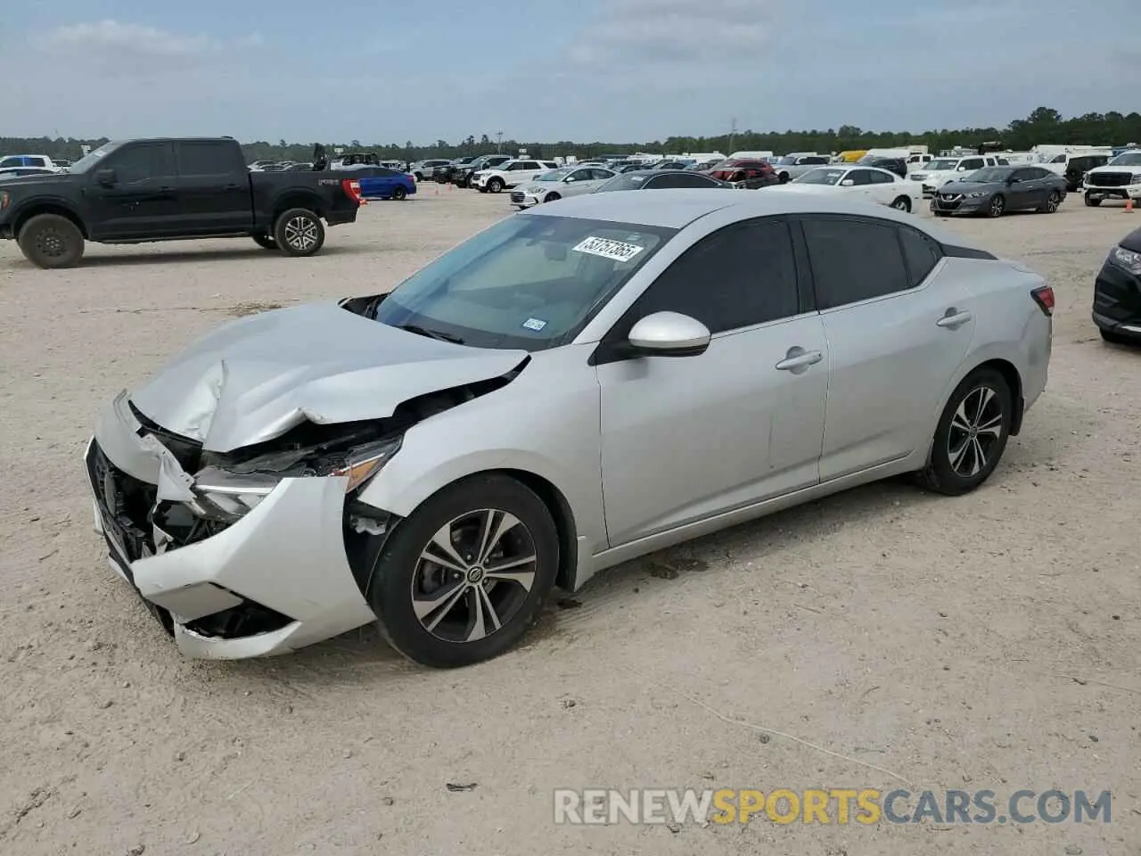 1 fotografías del automóvil dañado 3N1AB8CV4LY282922 NISSAN SENTRA 2020