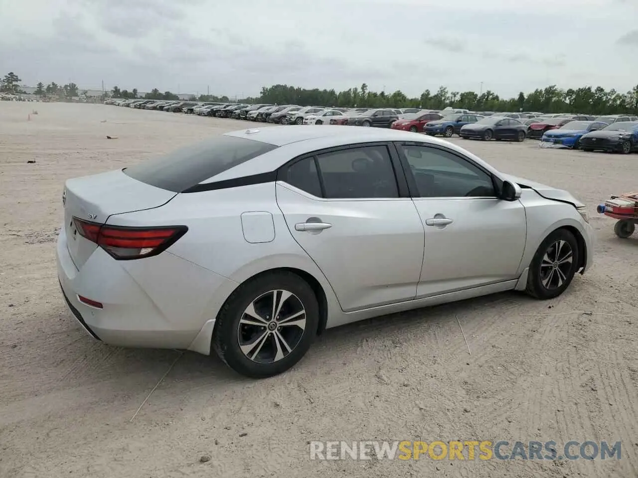 3 fotografías del automóvil dañado 3N1AB8CV4LY282922 NISSAN SENTRA 2020