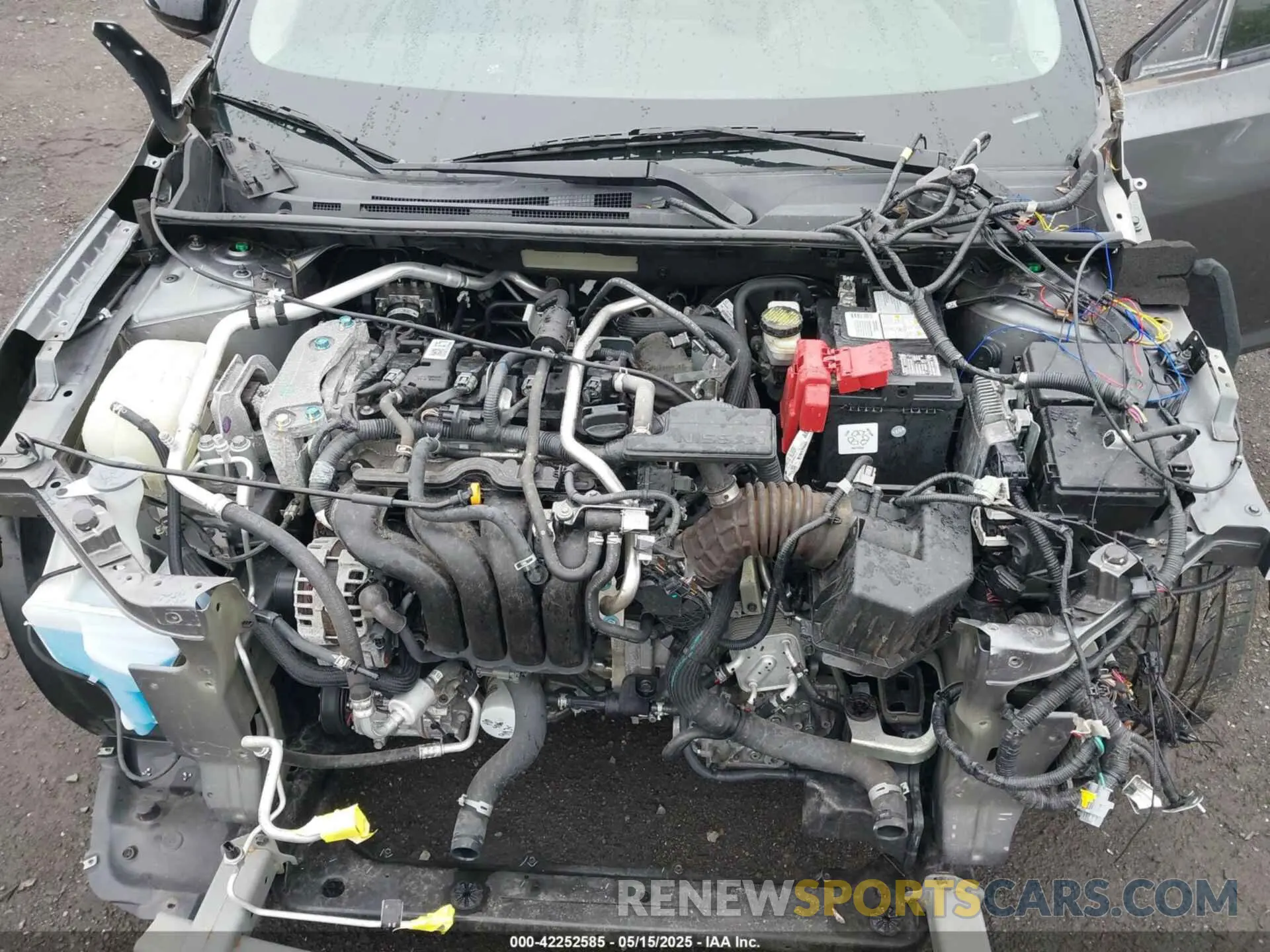 10 fotografías del automóvil dañado 3N1AB8CV4LY287988 NISSAN SENTRA 2020