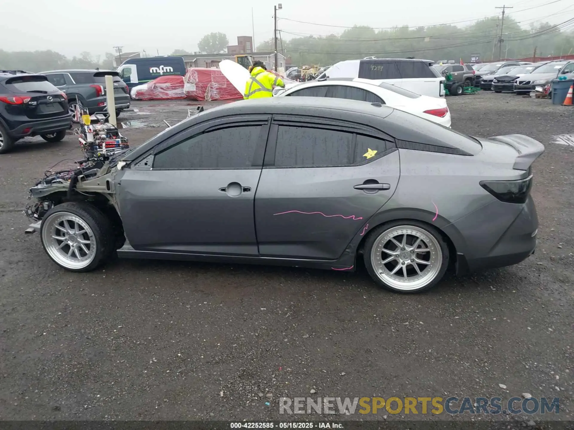 14 fotografías del automóvil dañado 3N1AB8CV4LY287988 NISSAN SENTRA 2020