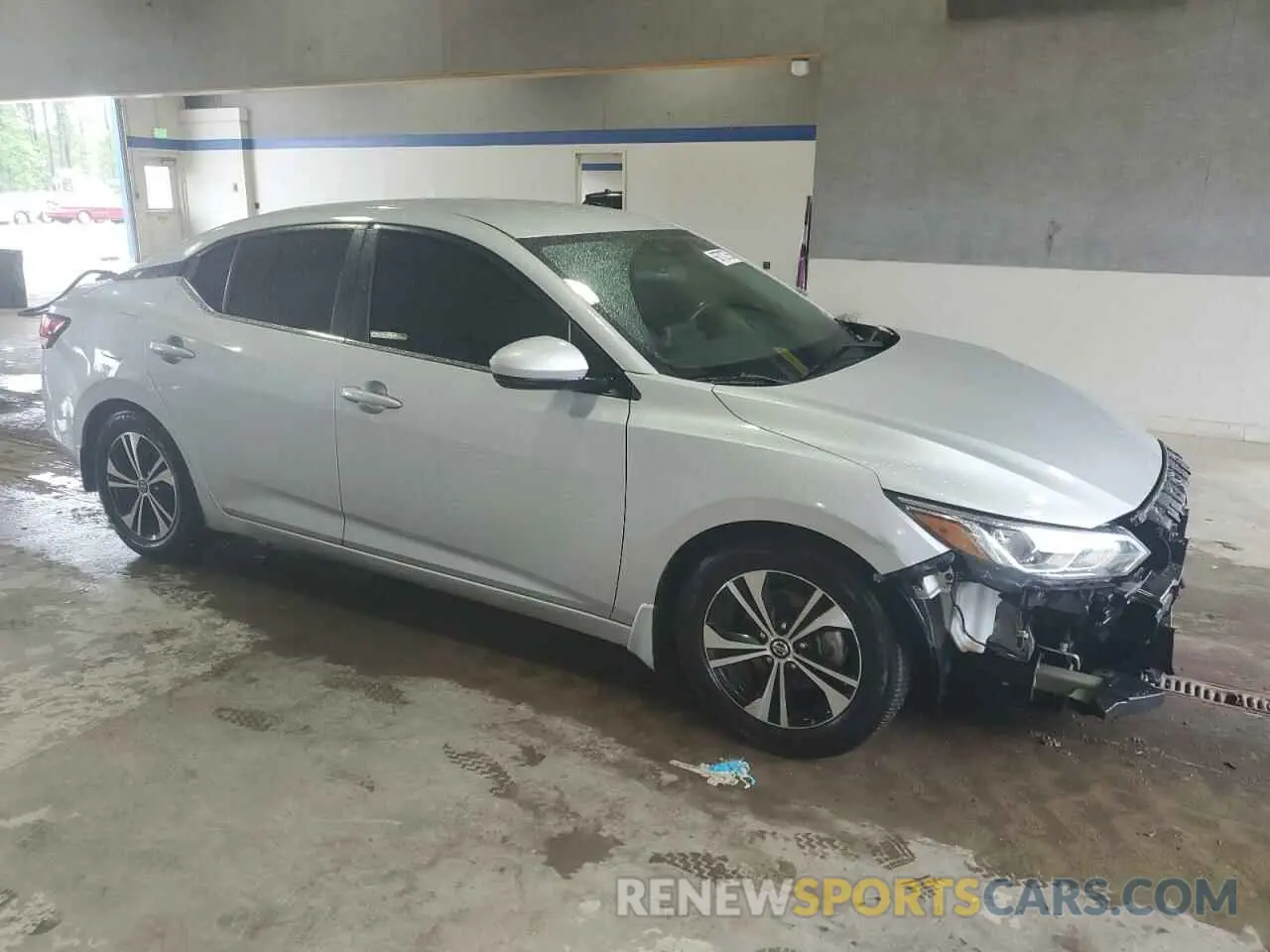 4 fotografías del automóvil dañado 3N1AB8CV4LY292558 NISSAN SENTRA 2020