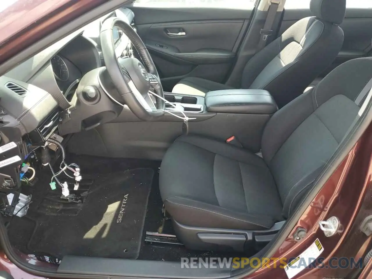 7 fotografías del automóvil dañado 3N1AB8CV4LY293905 NISSAN SENTRA 2020