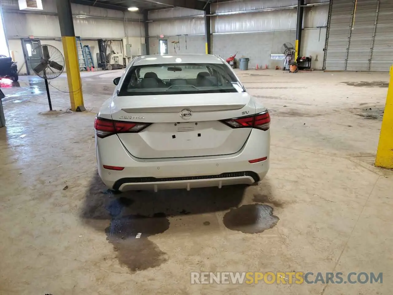 6 fotografías del automóvil dañado 3N1AB8CV4LY293922 NISSAN SENTRA 2020