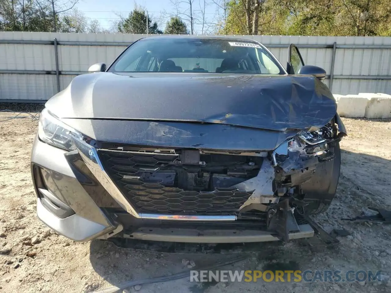 5 fotografías del automóvil dañado 3N1AB8CV4LY297744 NISSAN SENTRA 2020