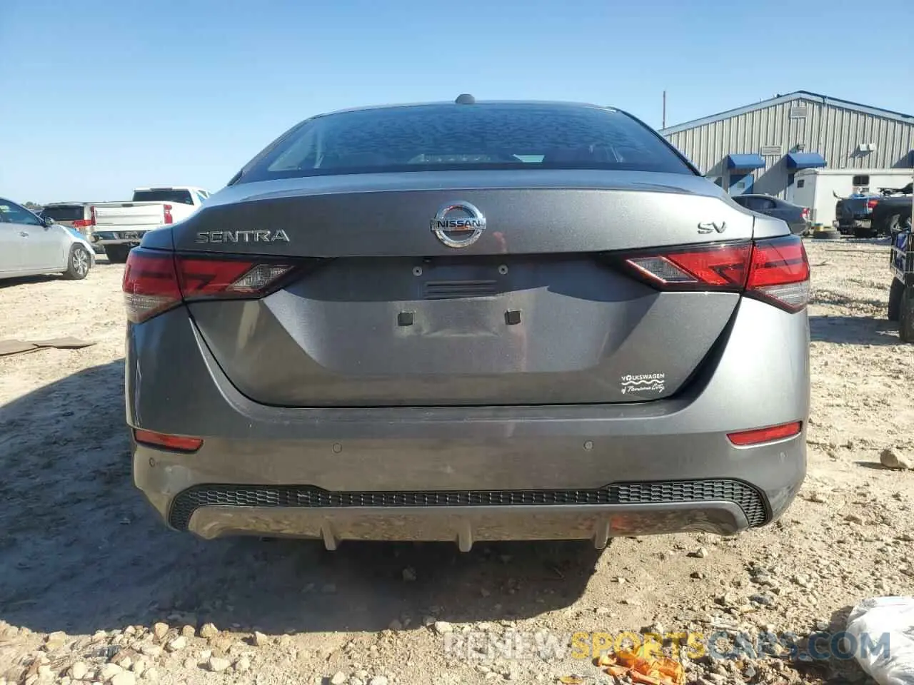6 fotografías del automóvil dañado 3N1AB8CV4LY297744 NISSAN SENTRA 2020