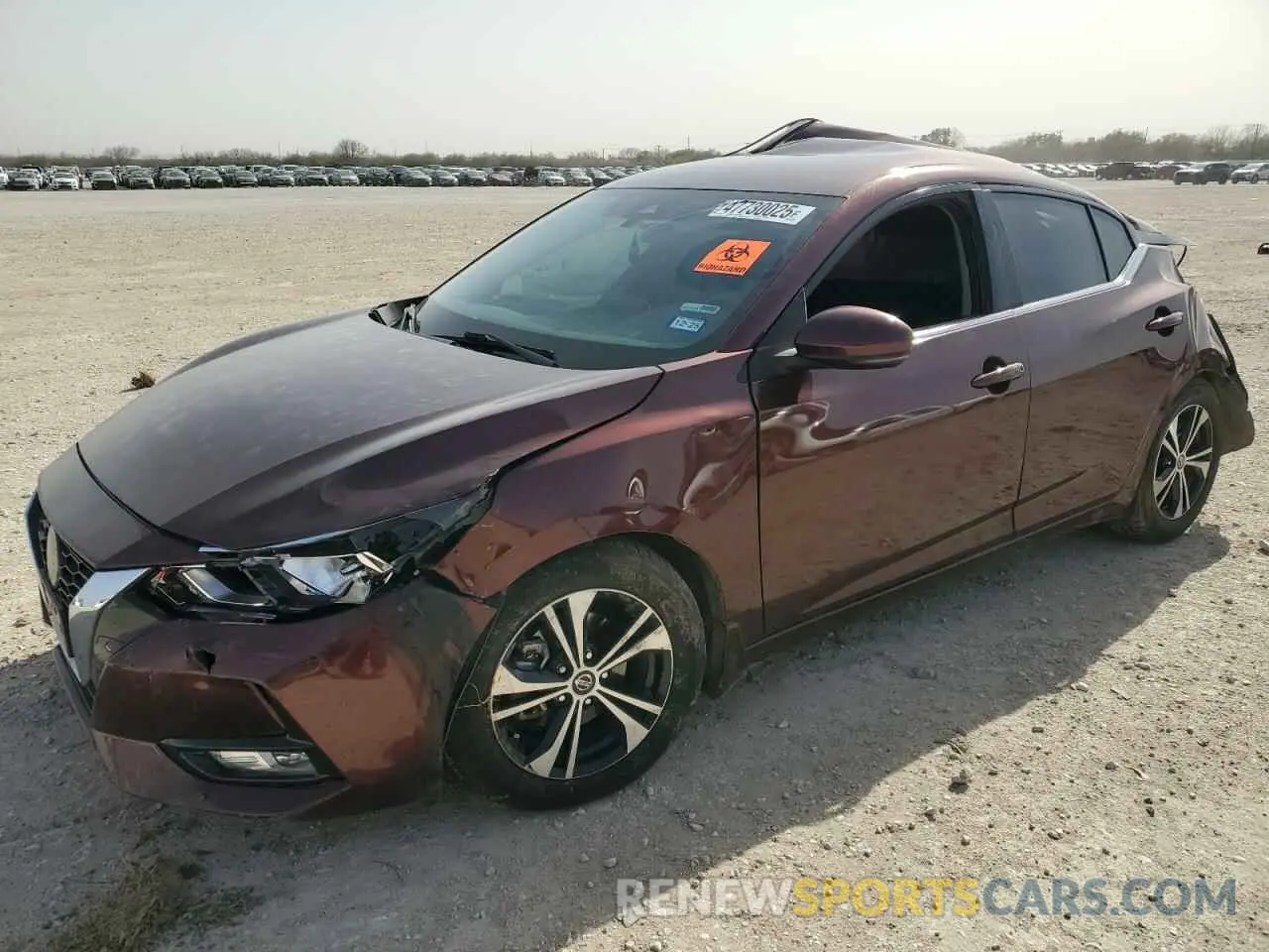 1 fotografías del automóvil dañado 3N1AB8CV4LY306331 NISSAN SENTRA 2020