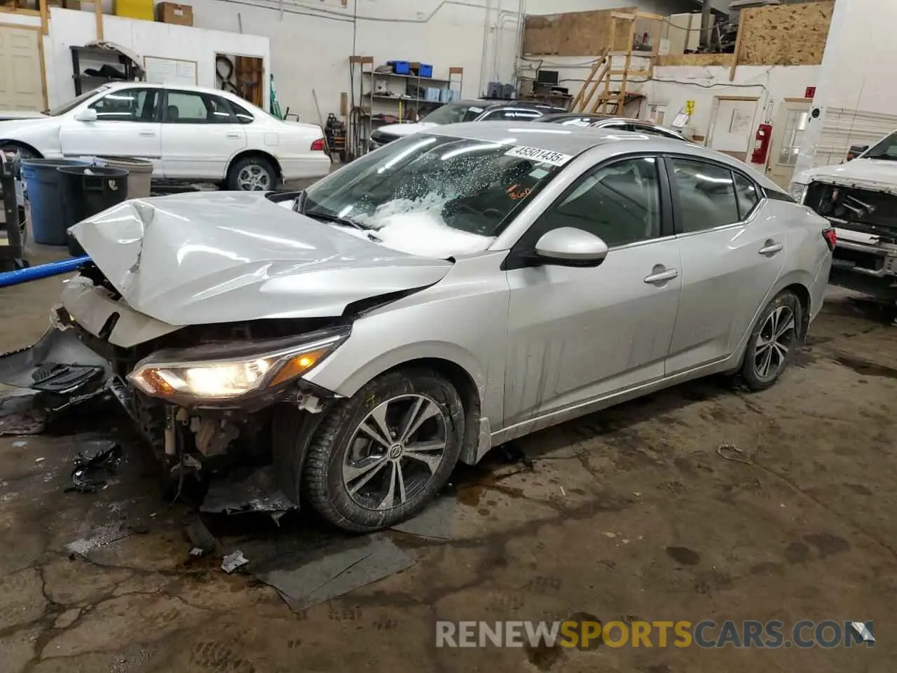 1 fotografías del automóvil dañado 3N1AB8CV5LY214631 NISSAN SENTRA 2020