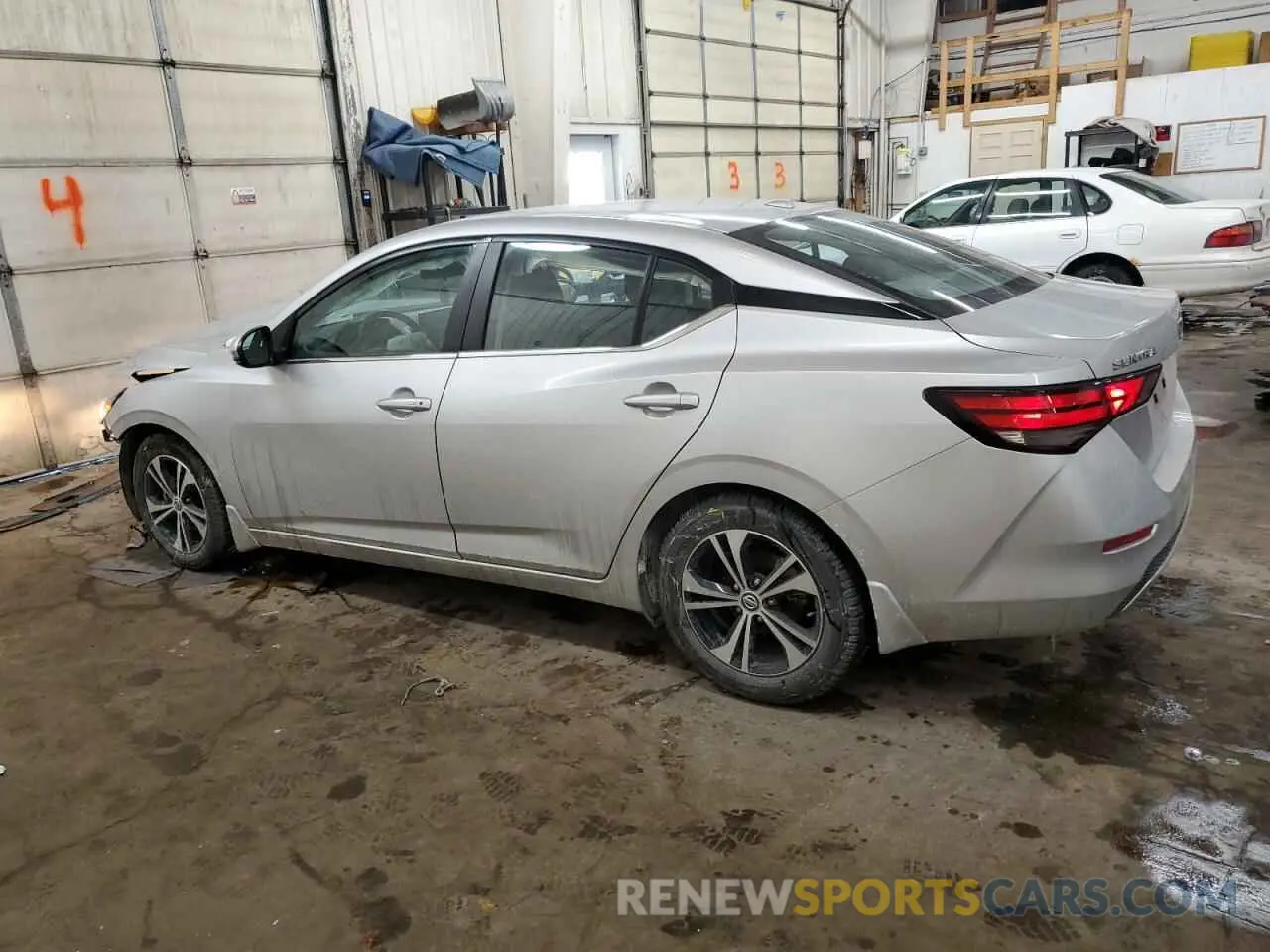 2 fotografías del automóvil dañado 3N1AB8CV5LY214631 NISSAN SENTRA 2020