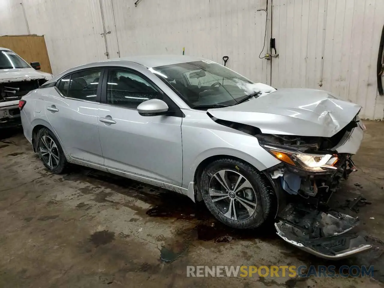 4 fotografías del automóvil dañado 3N1AB8CV5LY214631 NISSAN SENTRA 2020