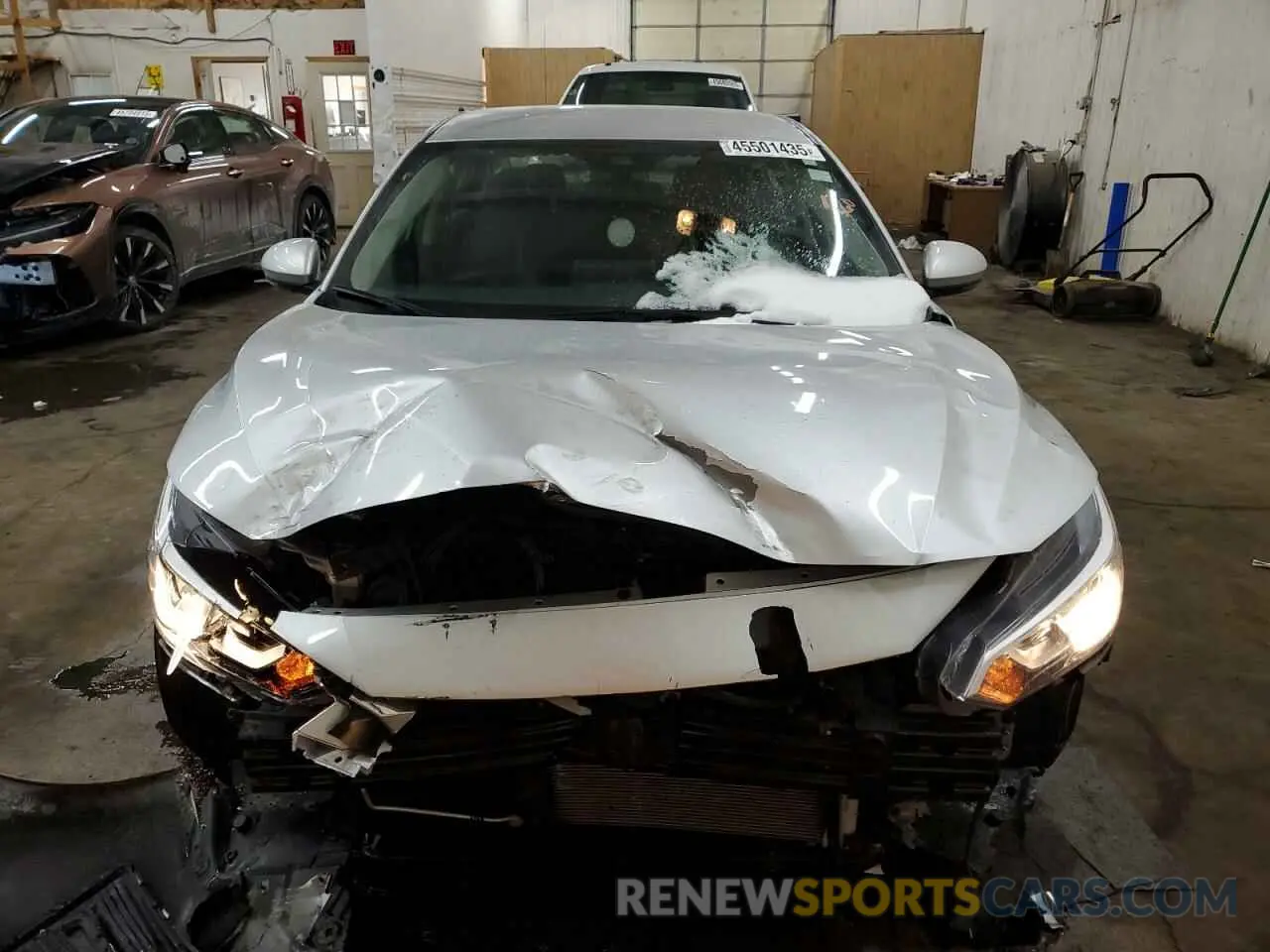 5 fotografías del automóvil dañado 3N1AB8CV5LY214631 NISSAN SENTRA 2020