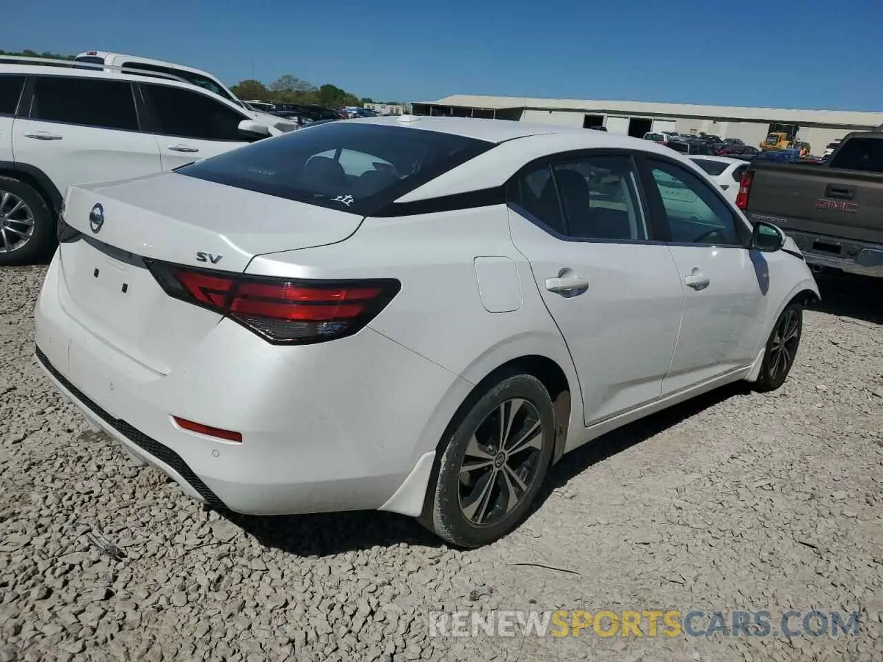 3 fotografías del automóvil dañado 3N1AB8CV5LY219411 NISSAN SENTRA 2020