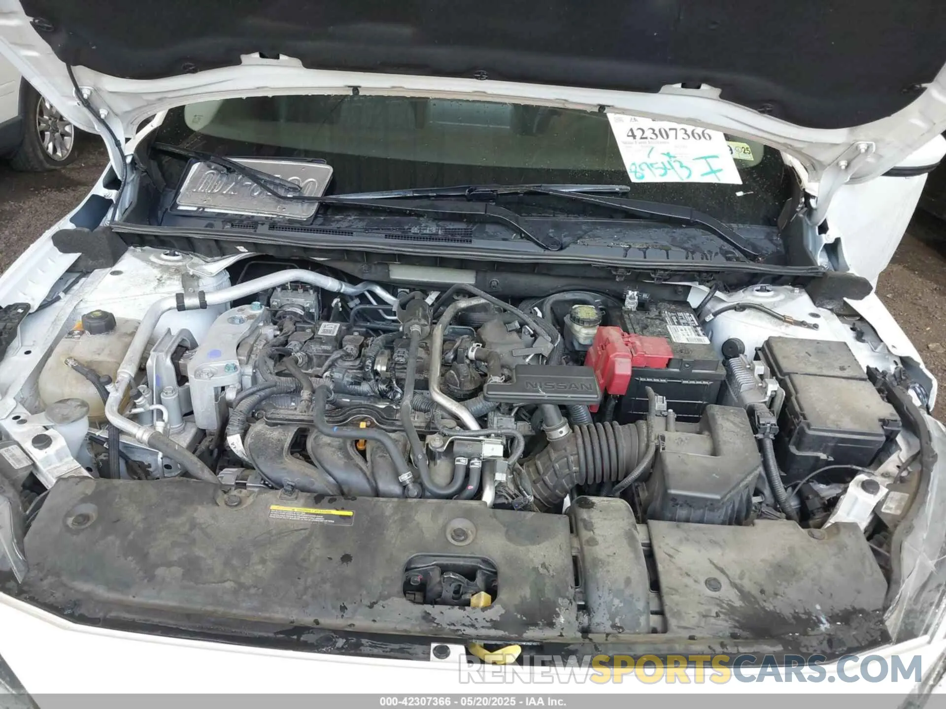 10 fotografías del automóvil dañado 3N1AB8CV5LY267359 NISSAN SENTRA 2020