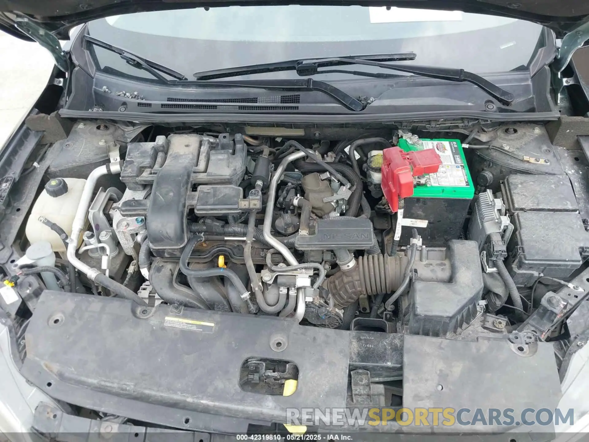 10 fotografías del automóvil dañado 3N1AB8CV5LY271394 NISSAN SENTRA 2020
