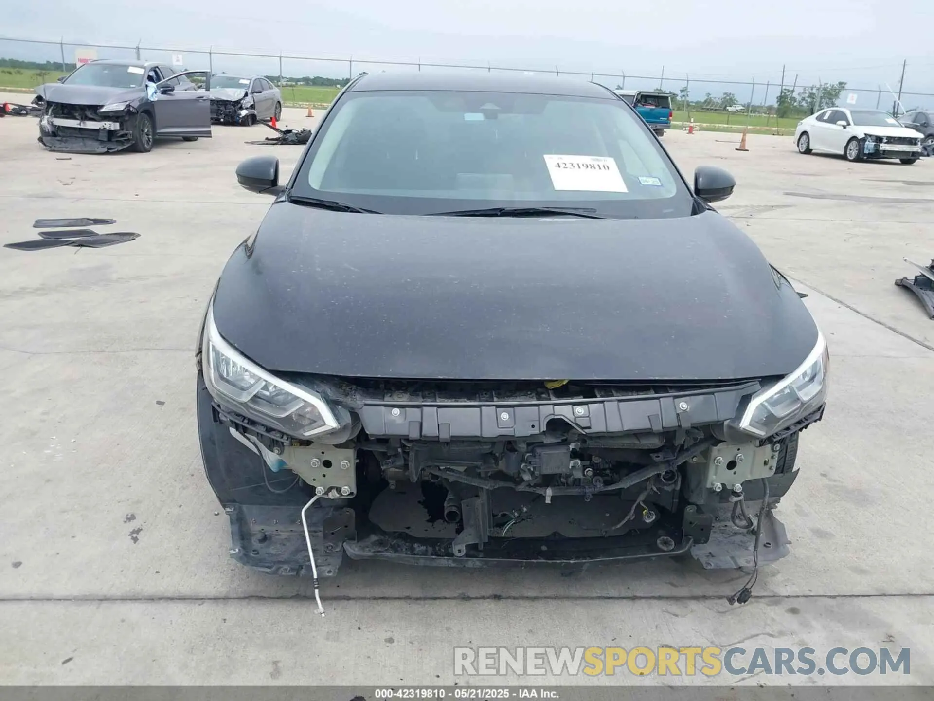 13 fotografías del automóvil dañado 3N1AB8CV5LY271394 NISSAN SENTRA 2020