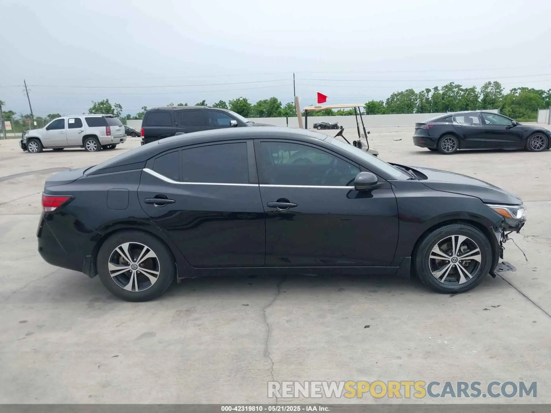 14 fotografías del automóvil dañado 3N1AB8CV5LY271394 NISSAN SENTRA 2020