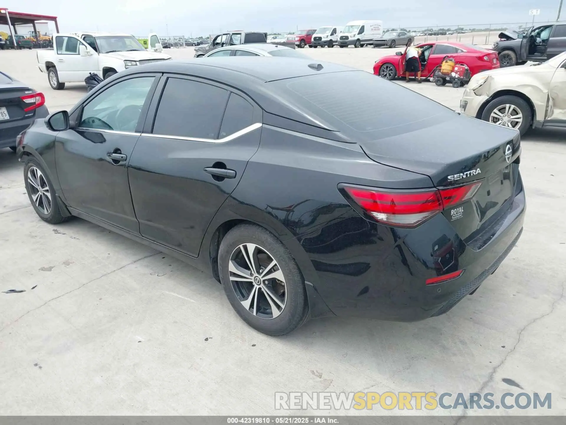 3 fotografías del automóvil dañado 3N1AB8CV5LY271394 NISSAN SENTRA 2020