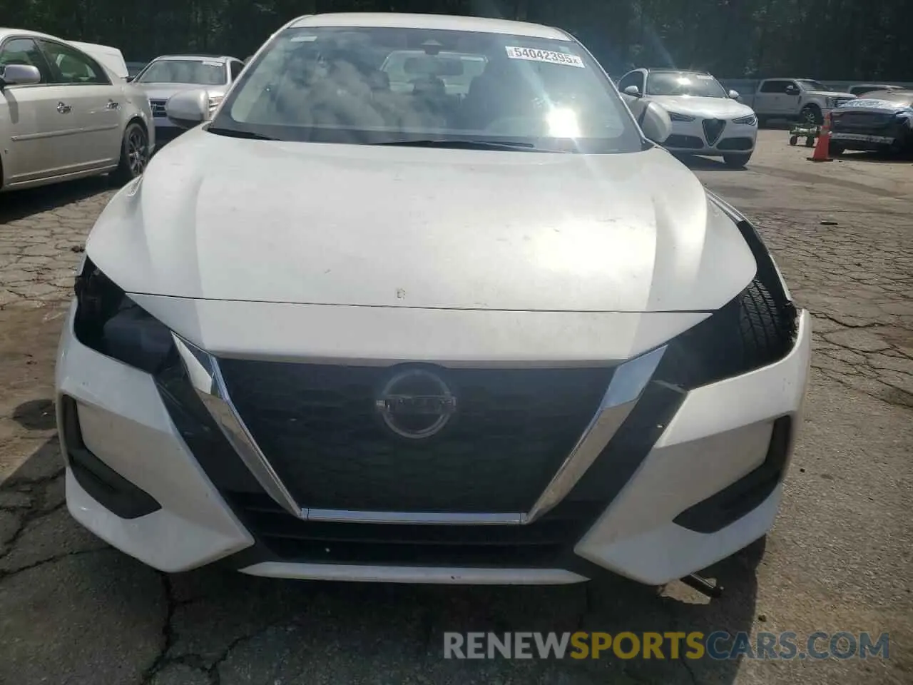 5 fotografías del automóvil dañado 3N1AB8CV5LY278071 NISSAN SENTRA 2020