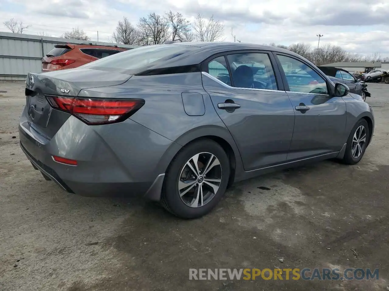 3 fotografías del automóvil dañado 3N1AB8CV5LY279737 NISSAN SENTRA 2020