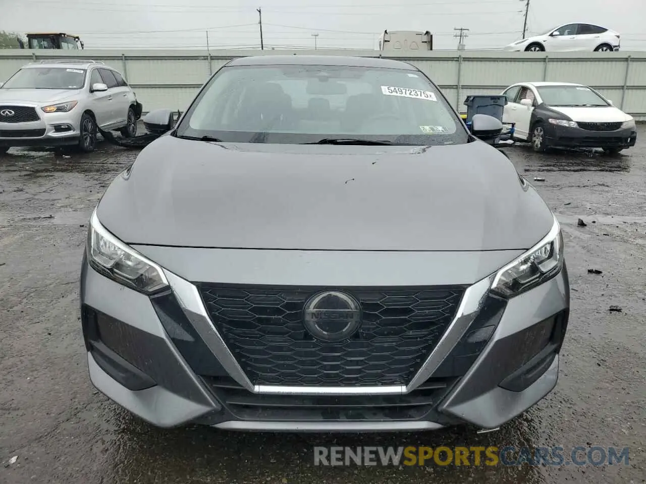 5 fotografías del automóvil dañado 3N1AB8CV5LY287028 NISSAN SENTRA 2020