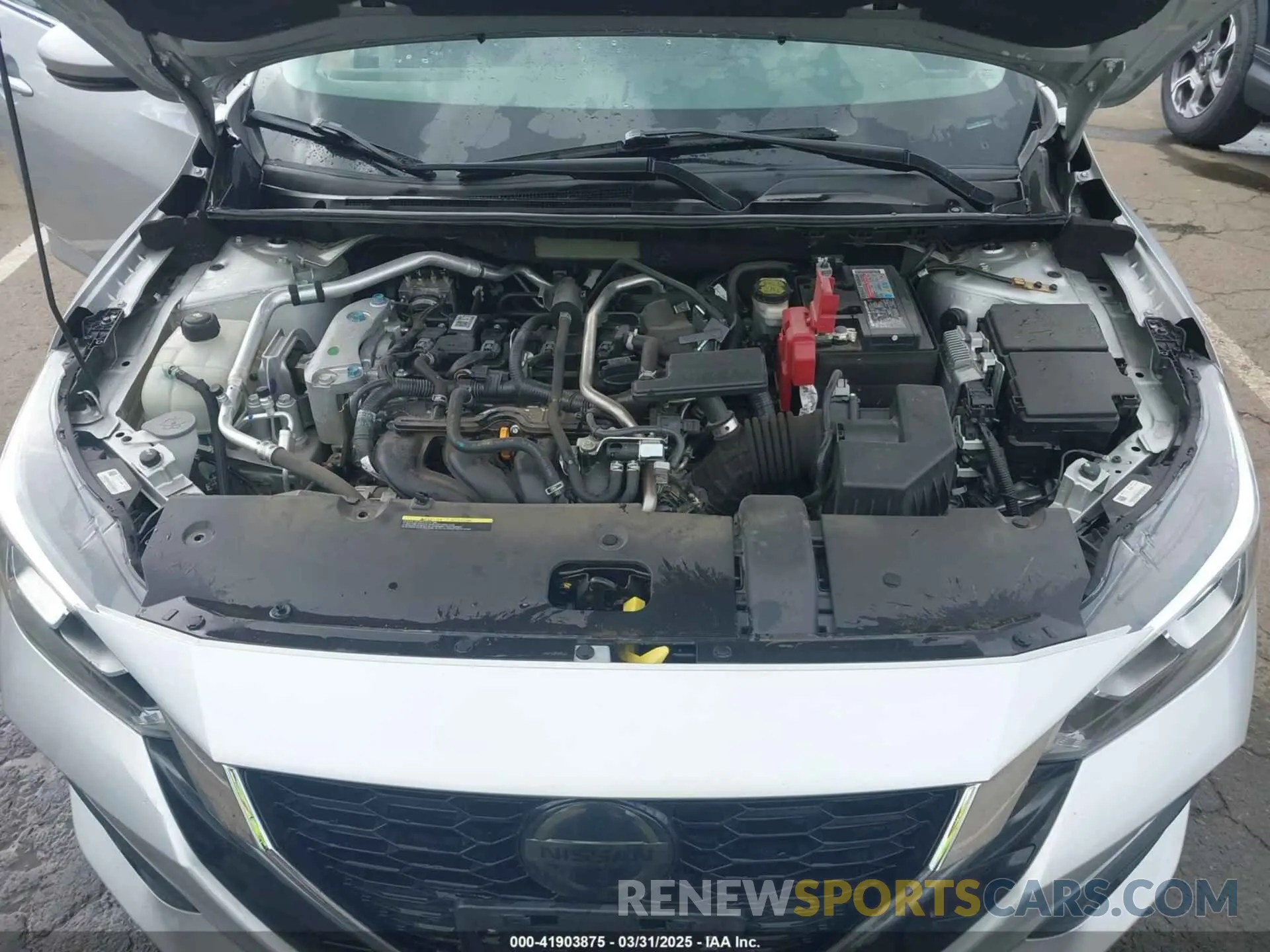 10 fotografías del automóvil dañado 3N1AB8CV5LY288311 NISSAN SENTRA 2020